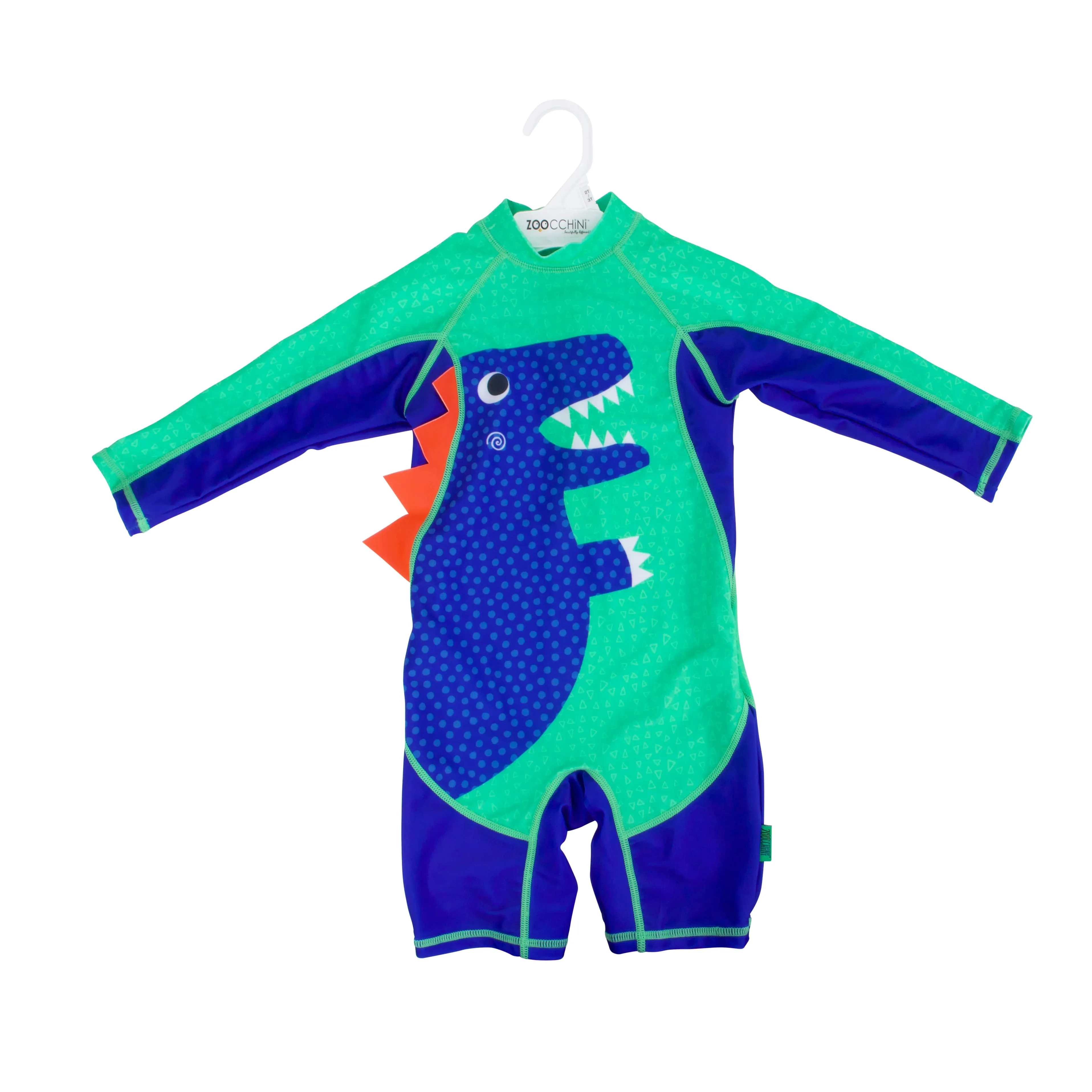 Baby   Toddler UPF50  Rashguard One Piece Swimsuit - Dino