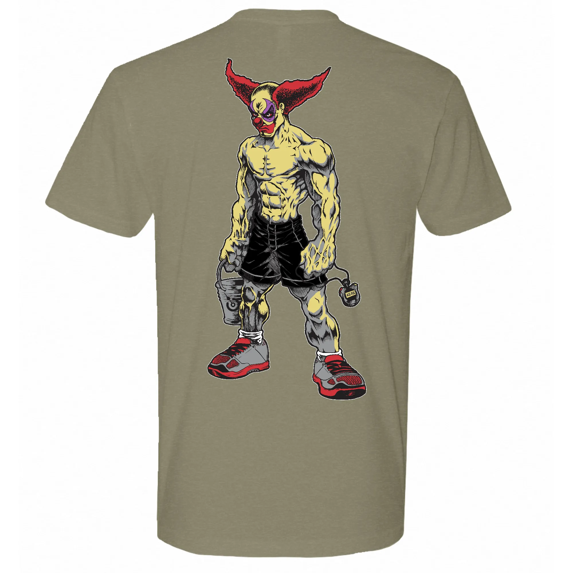 Badger CrossFit Pukie The Clown Mens - T-Shirt