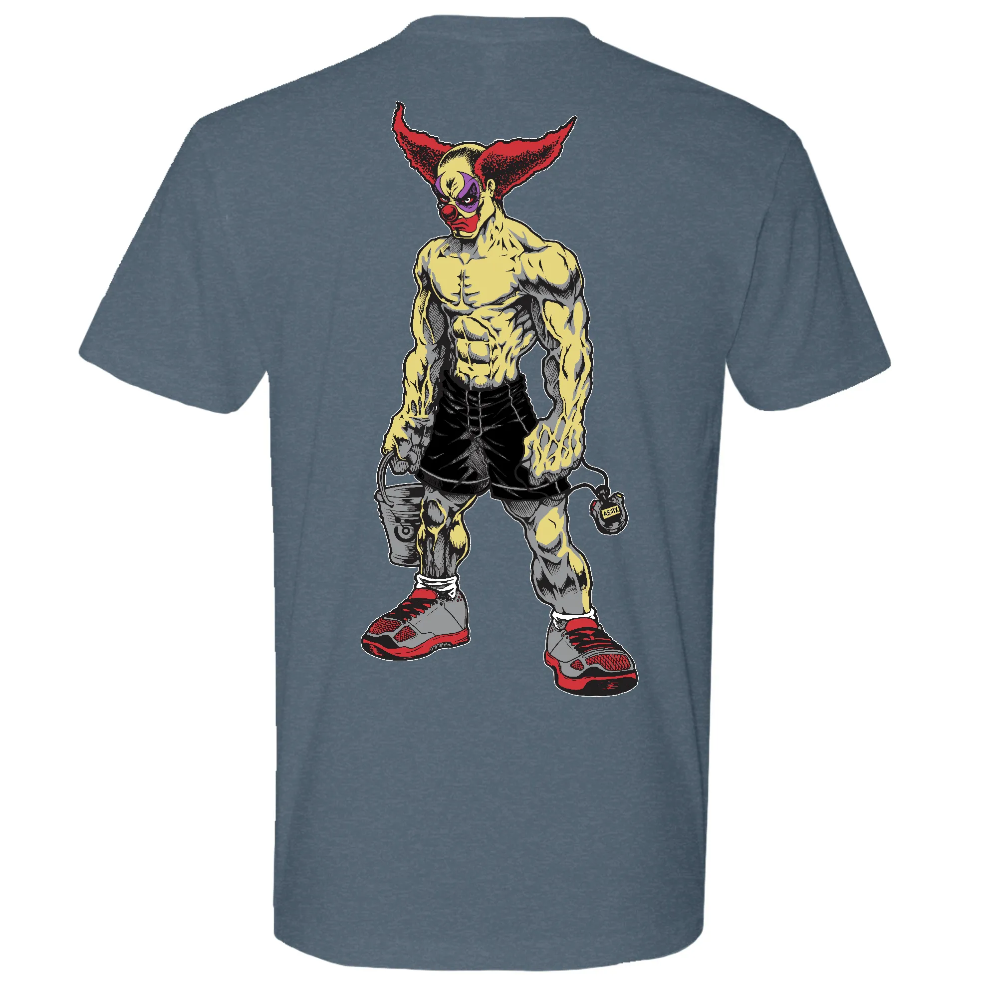 Badger CrossFit Pukie The Clown Mens - T-Shirt