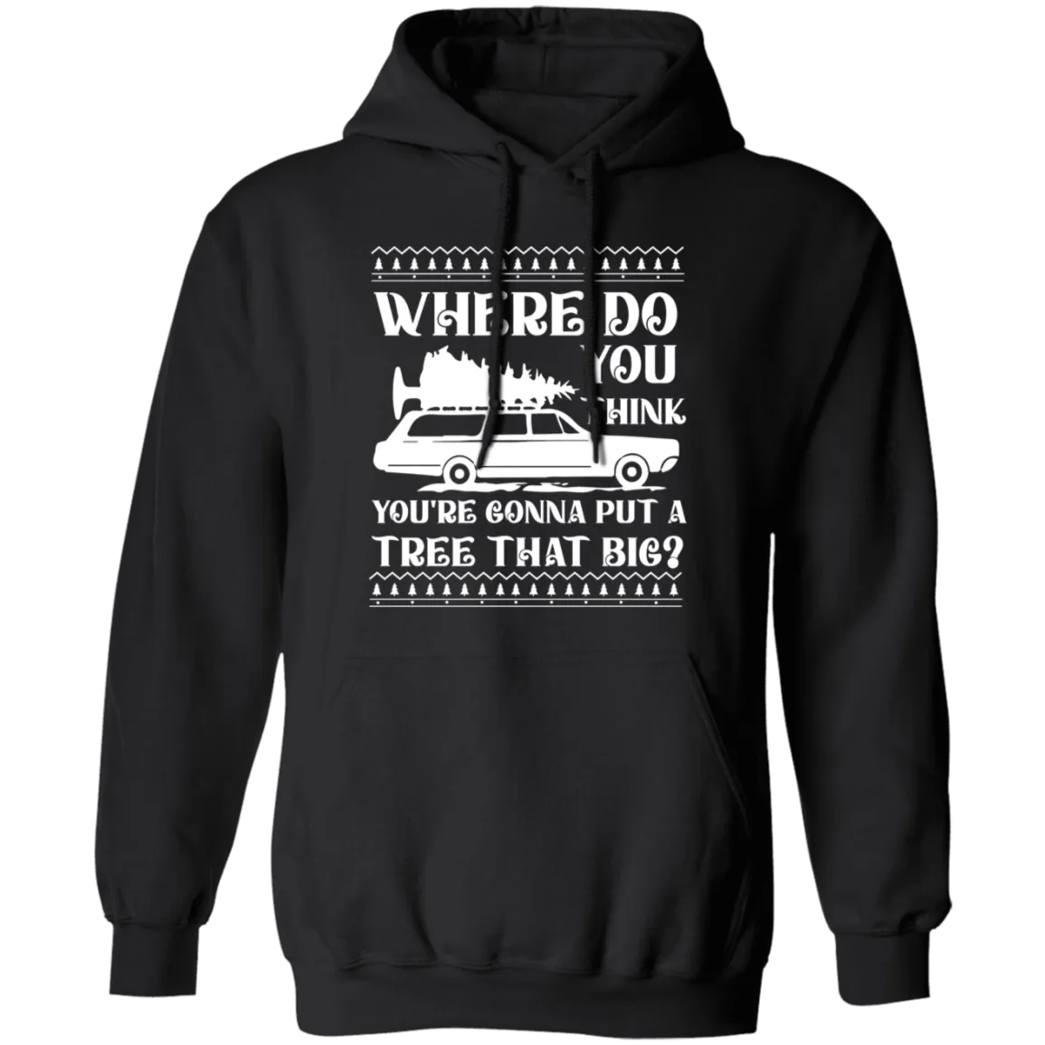Bend Over and I'll Show You Christmas Couple Matching Hoodie