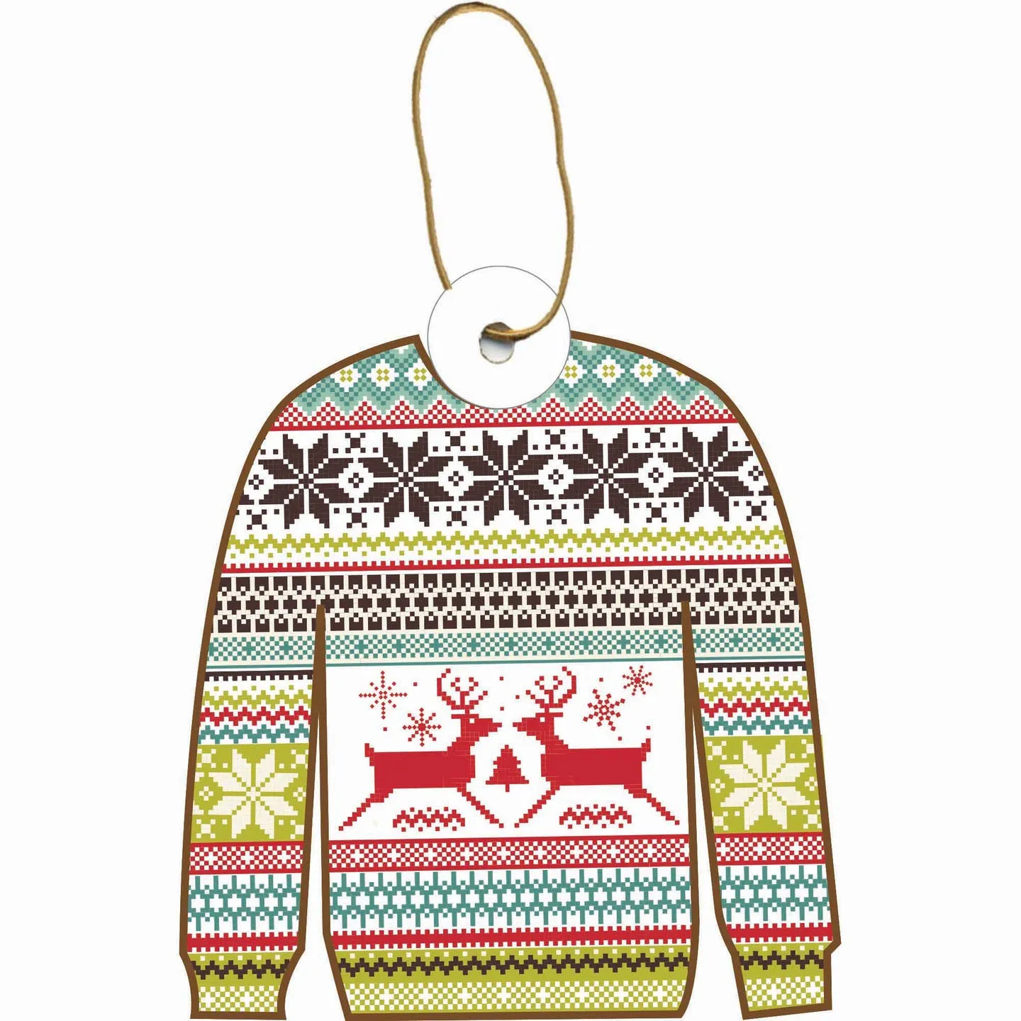 Christmas Sweater Gift Tags