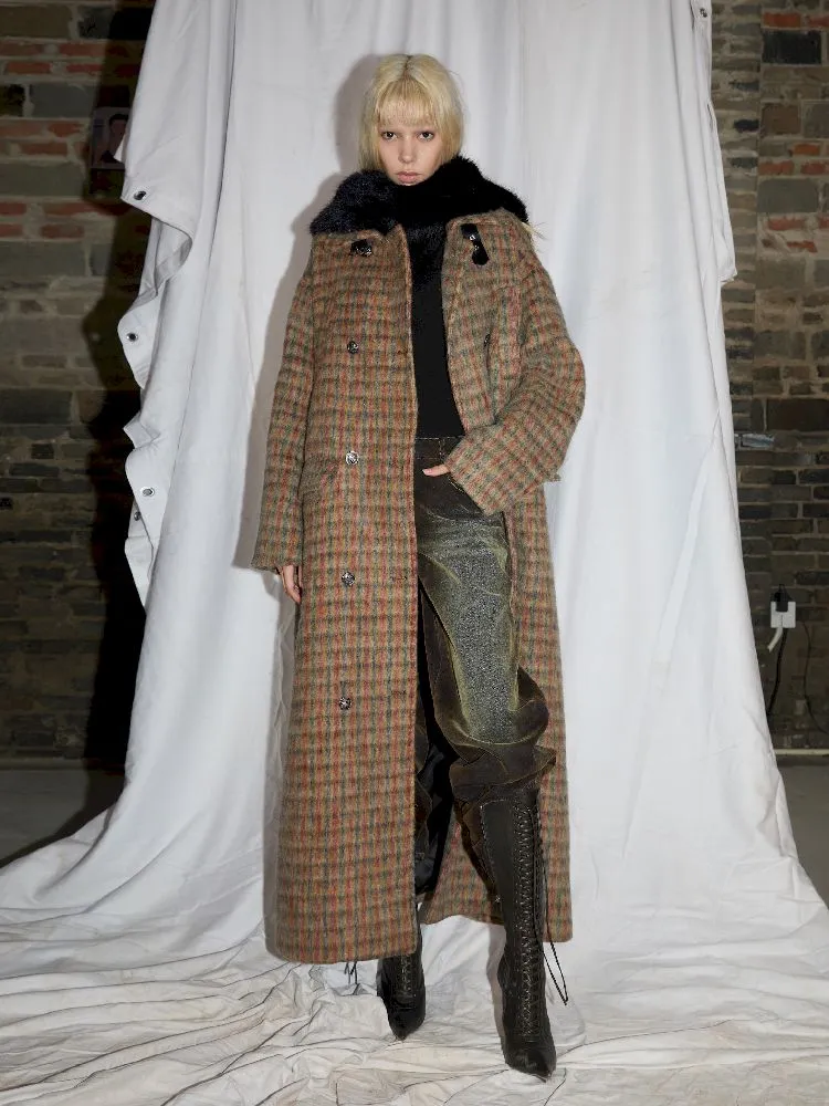 Double-Breasted Wool Coat【s0000010938】