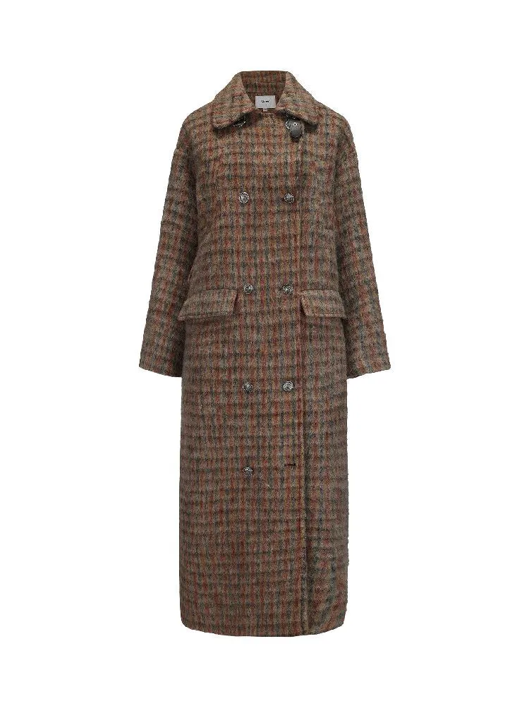 Double-Breasted Wool Coat【s0000010938】