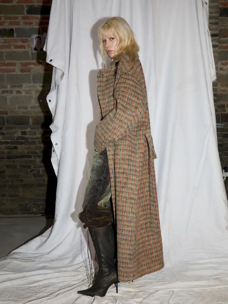 Double-Breasted Wool Coat【s0000010938】