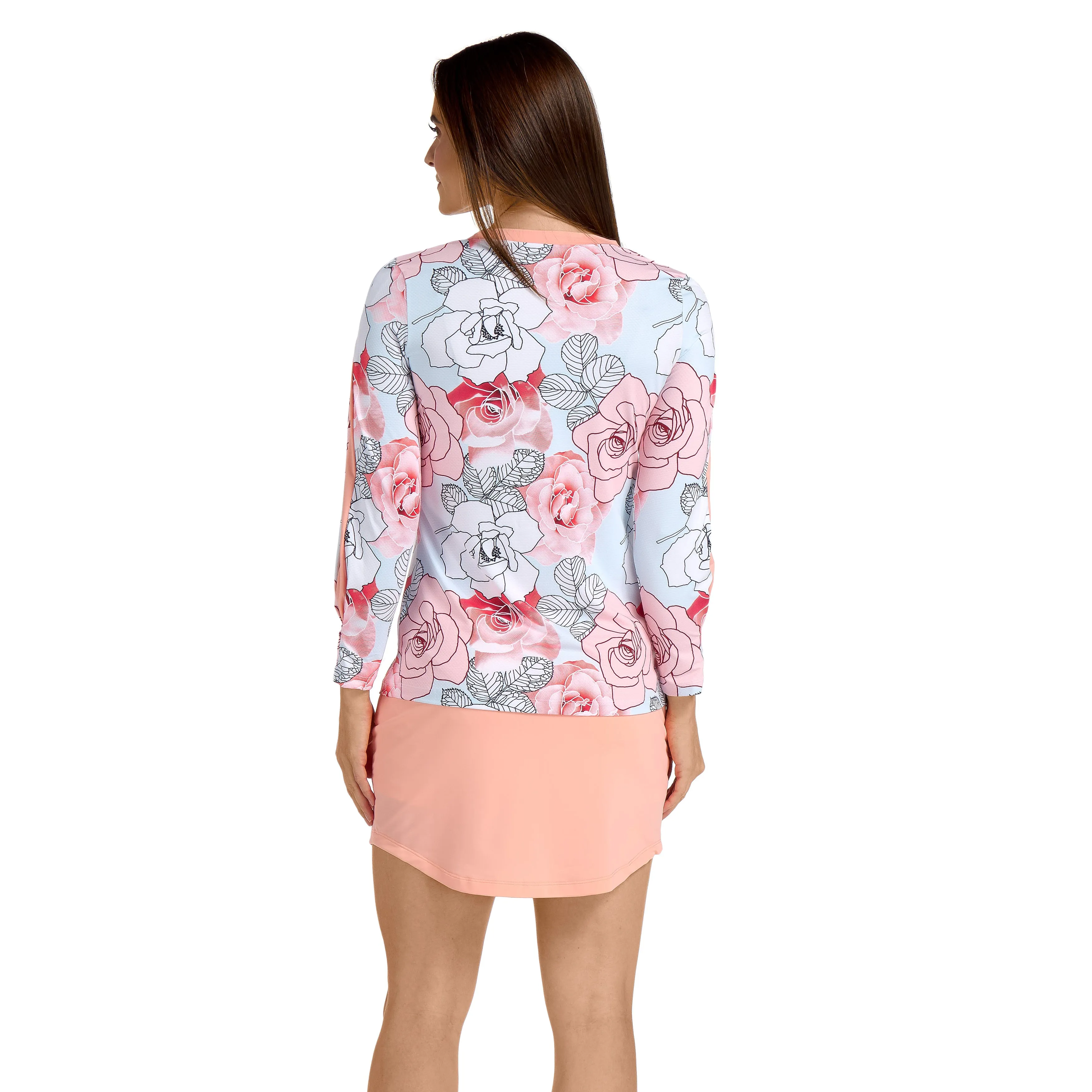 Faye Print Long Sleeve Top - FINAL SALE