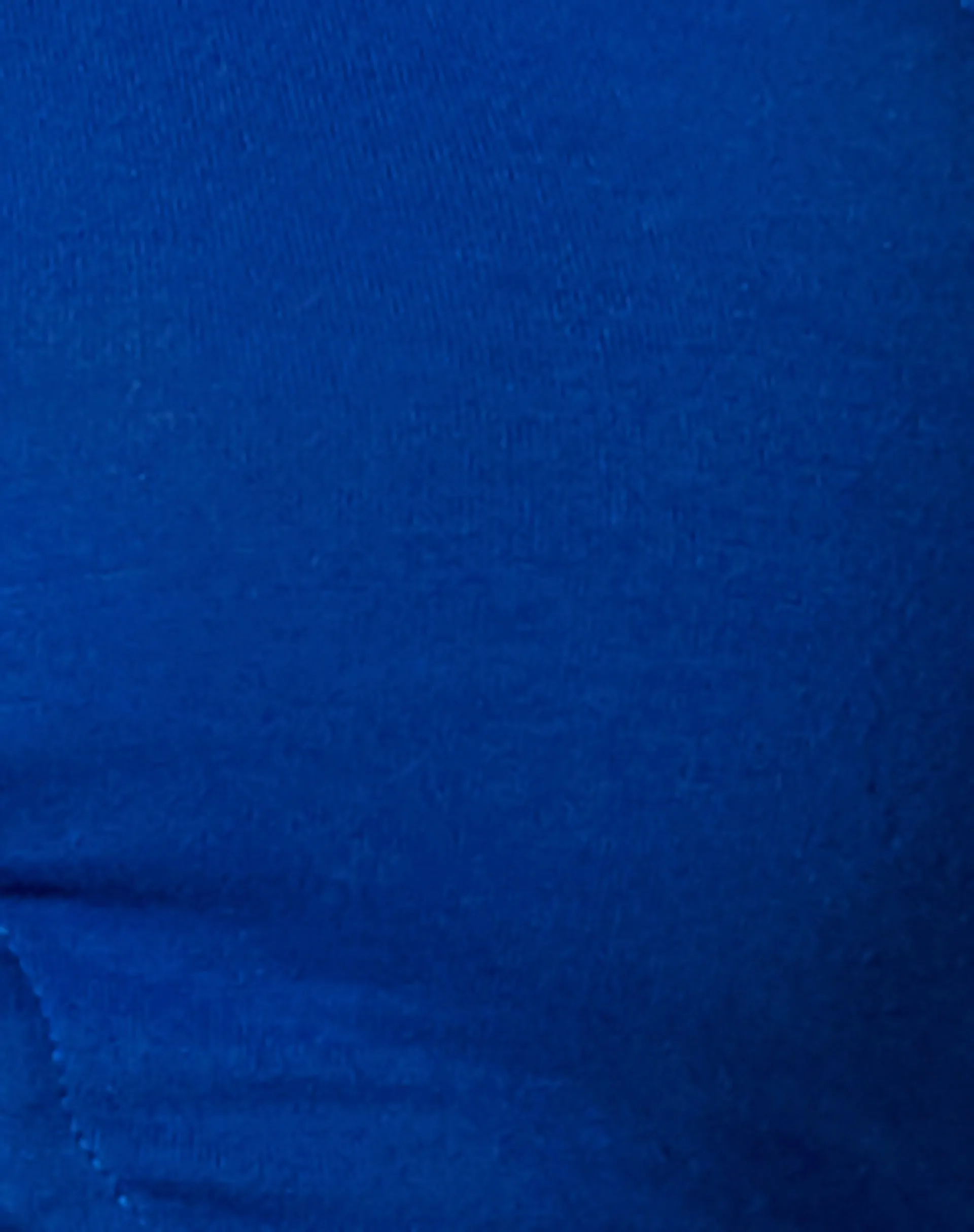 Giwta Crop Top in Lycra Cobalt