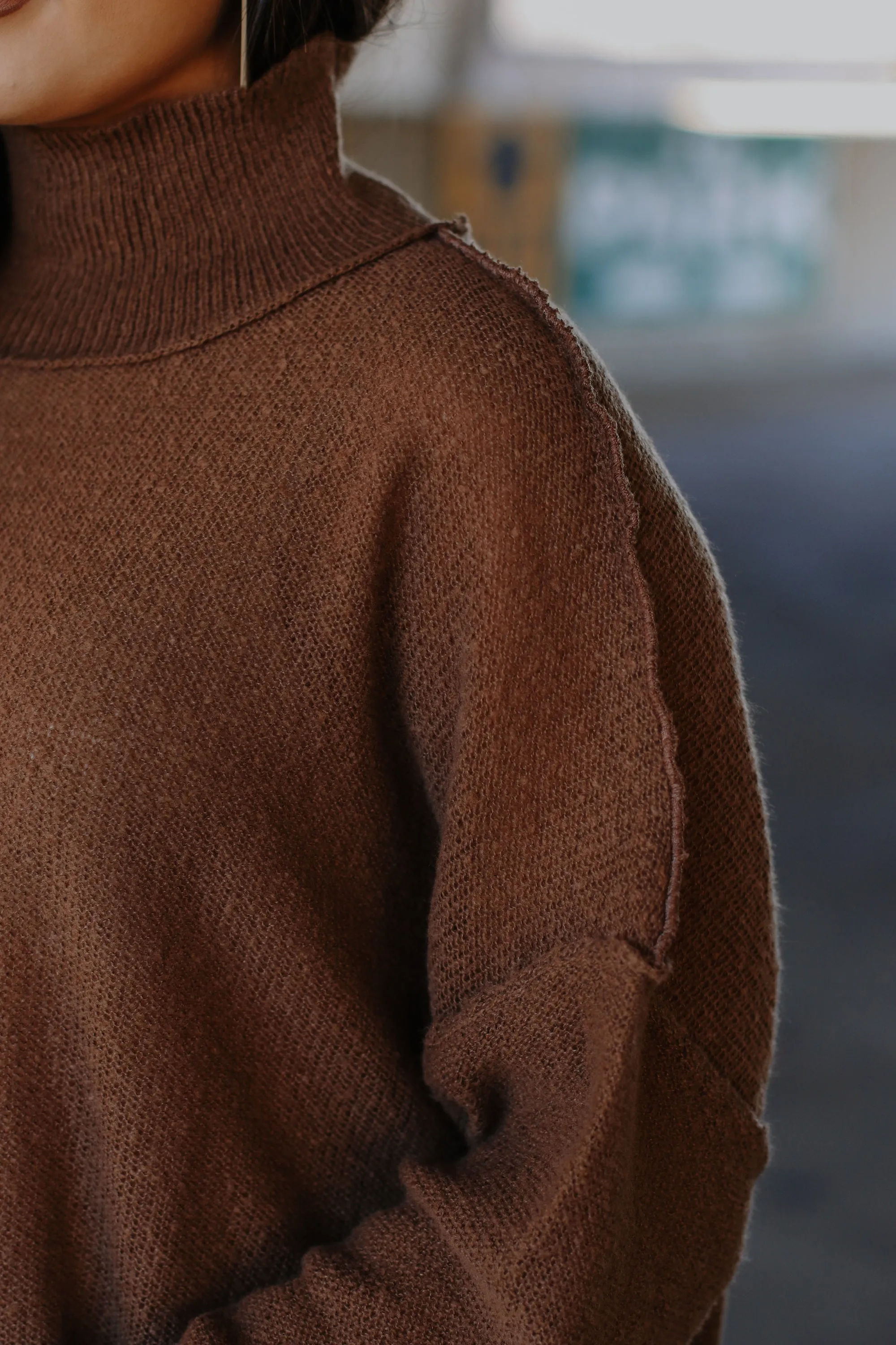 Go For It Brown Sweater