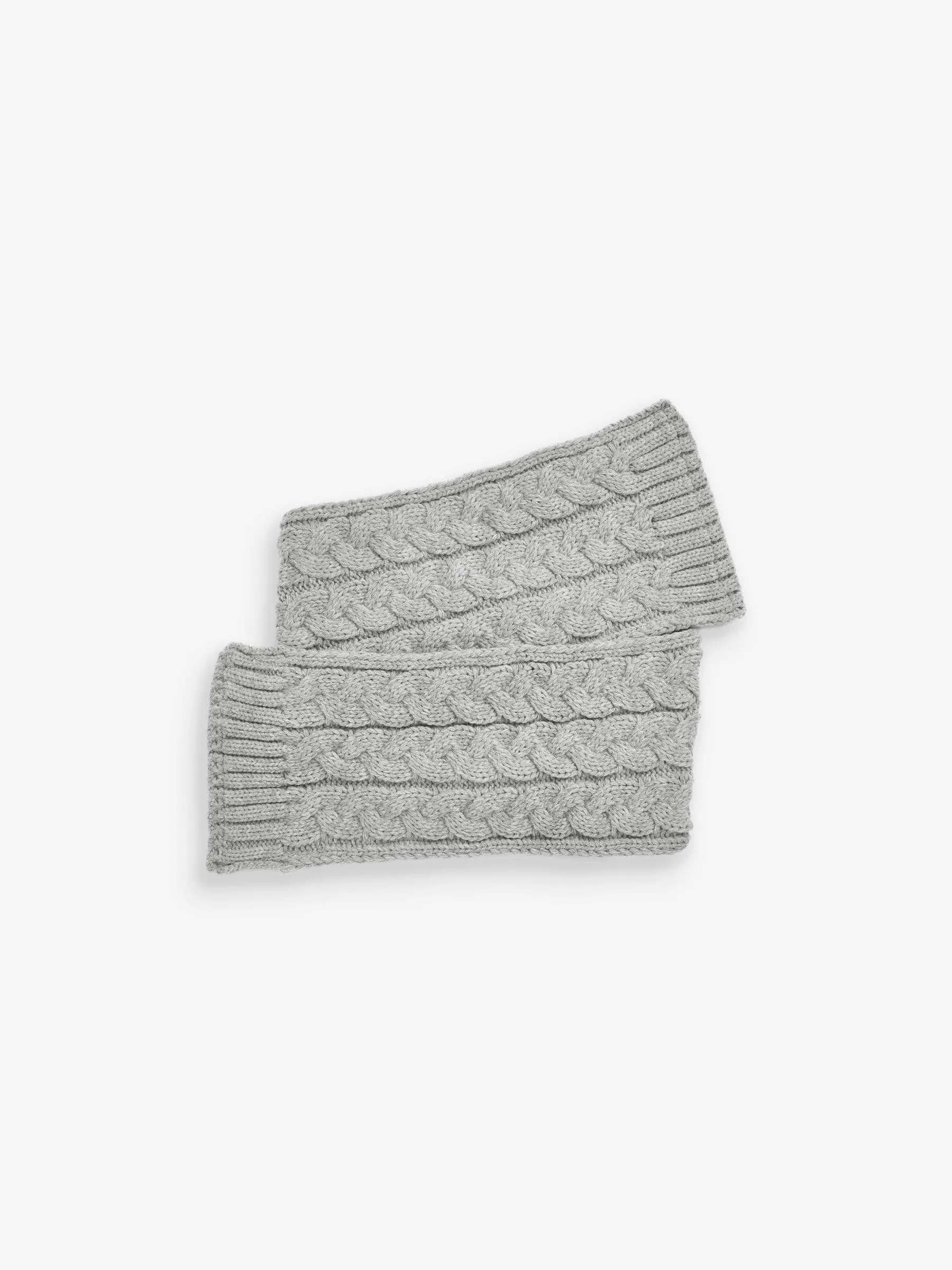Grey Knitted Hat, Gloves and Scarf 3 Piece Set (3-16yrs)