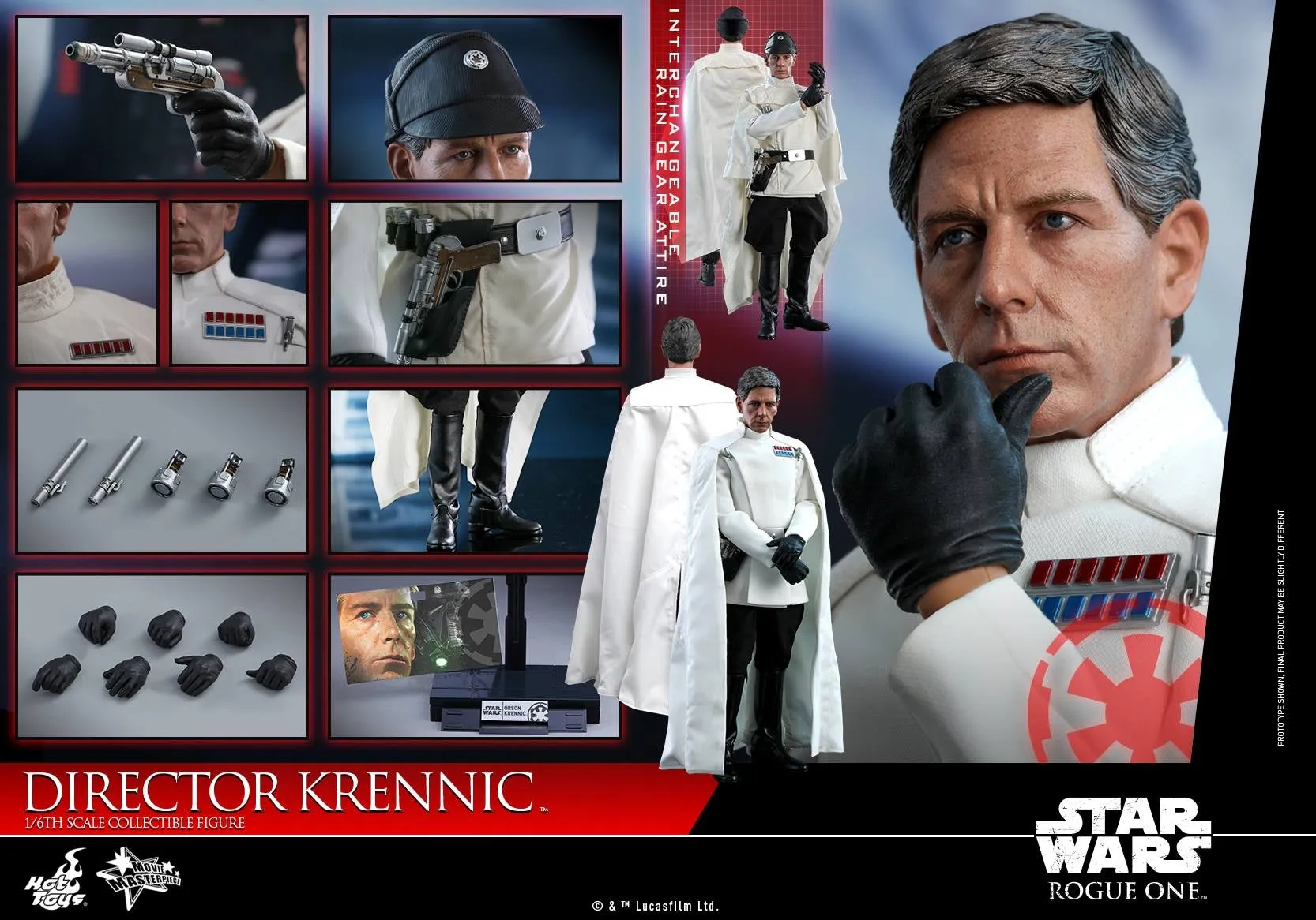 Hot Toys - MMS519 - Rogue One: A Star Wars Story - 1/6th scale Director Krennic Collectible Figure