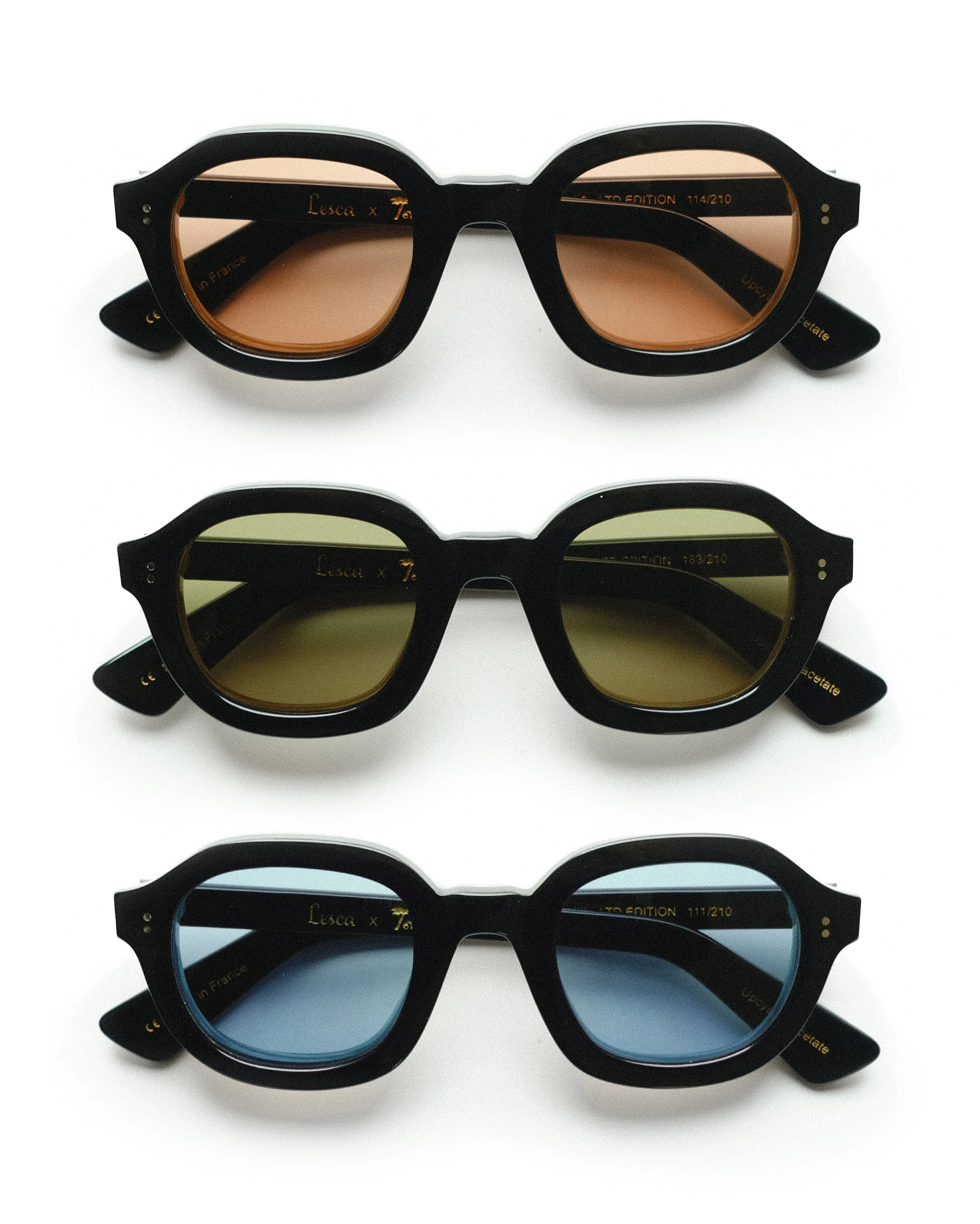 Lesca Lunetier x Tombolo (Azure Mineral Lenses)