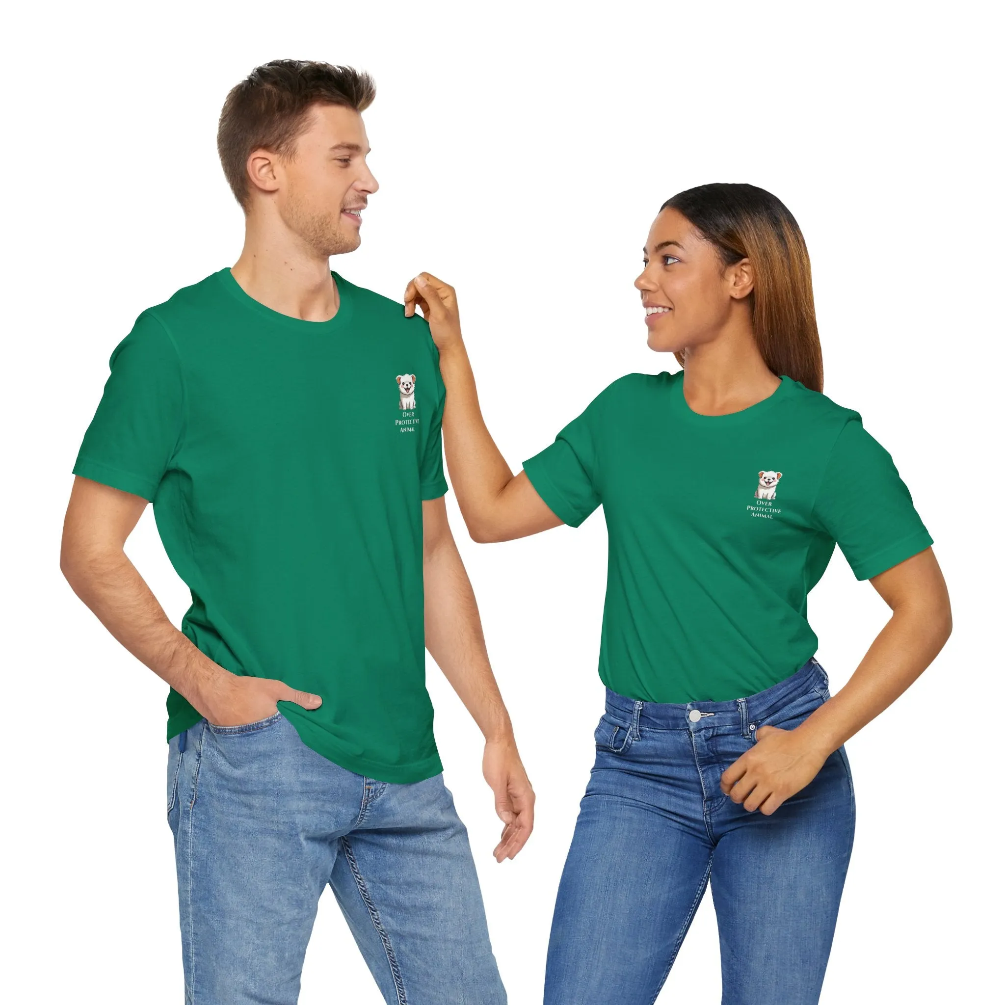 Over Protective Animal Unisex Jersey Tee - Perfect for Dog Lovers