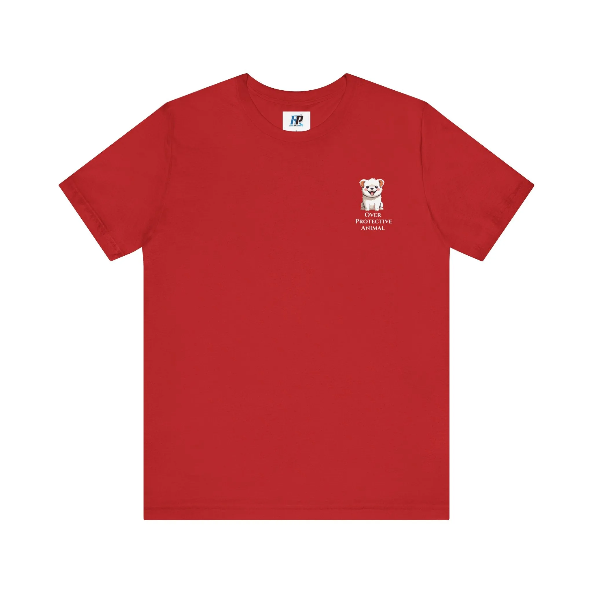 Over Protective Animal Unisex Jersey Tee - Perfect for Dog Lovers