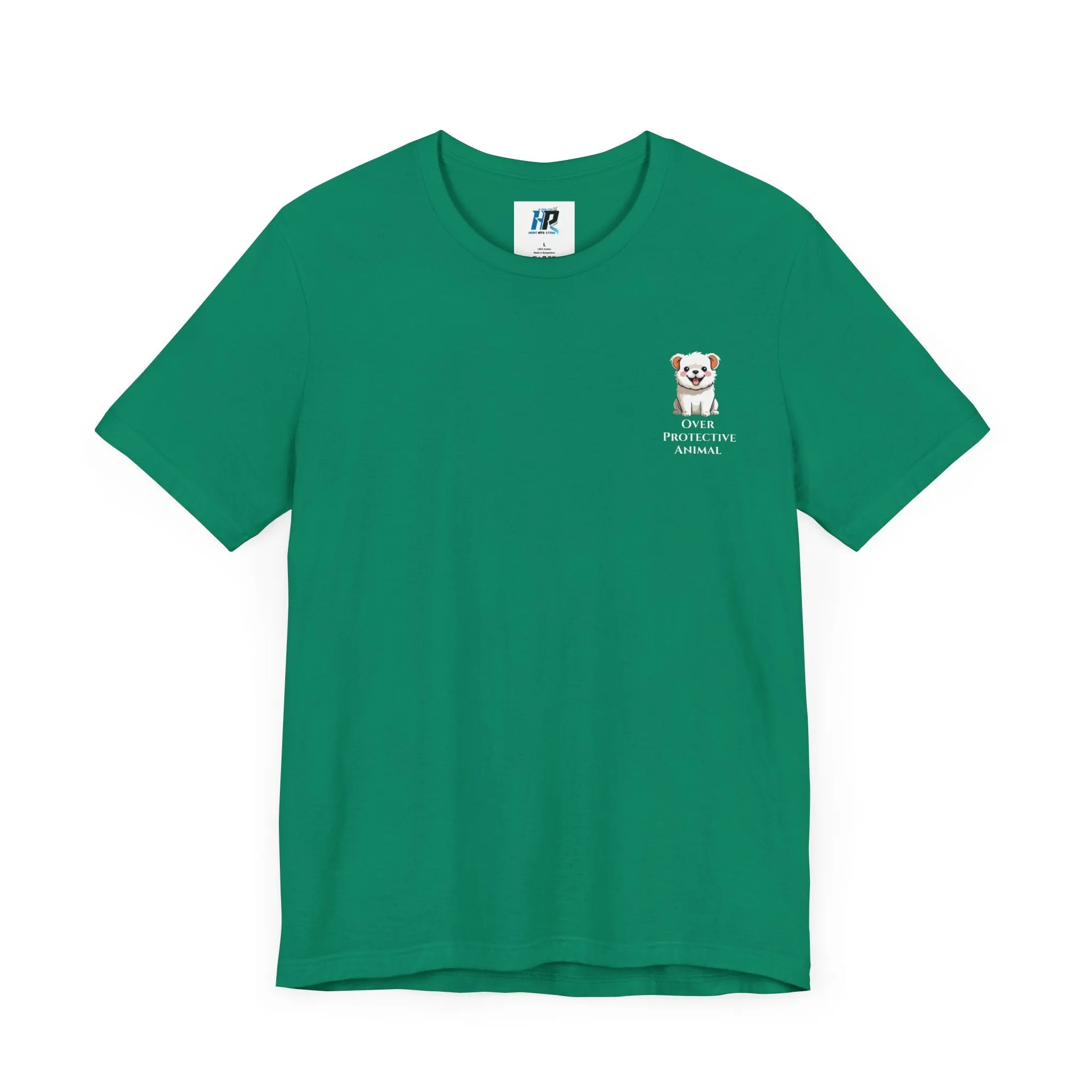 Over Protective Animal Unisex Jersey Tee - Perfect for Dog Lovers