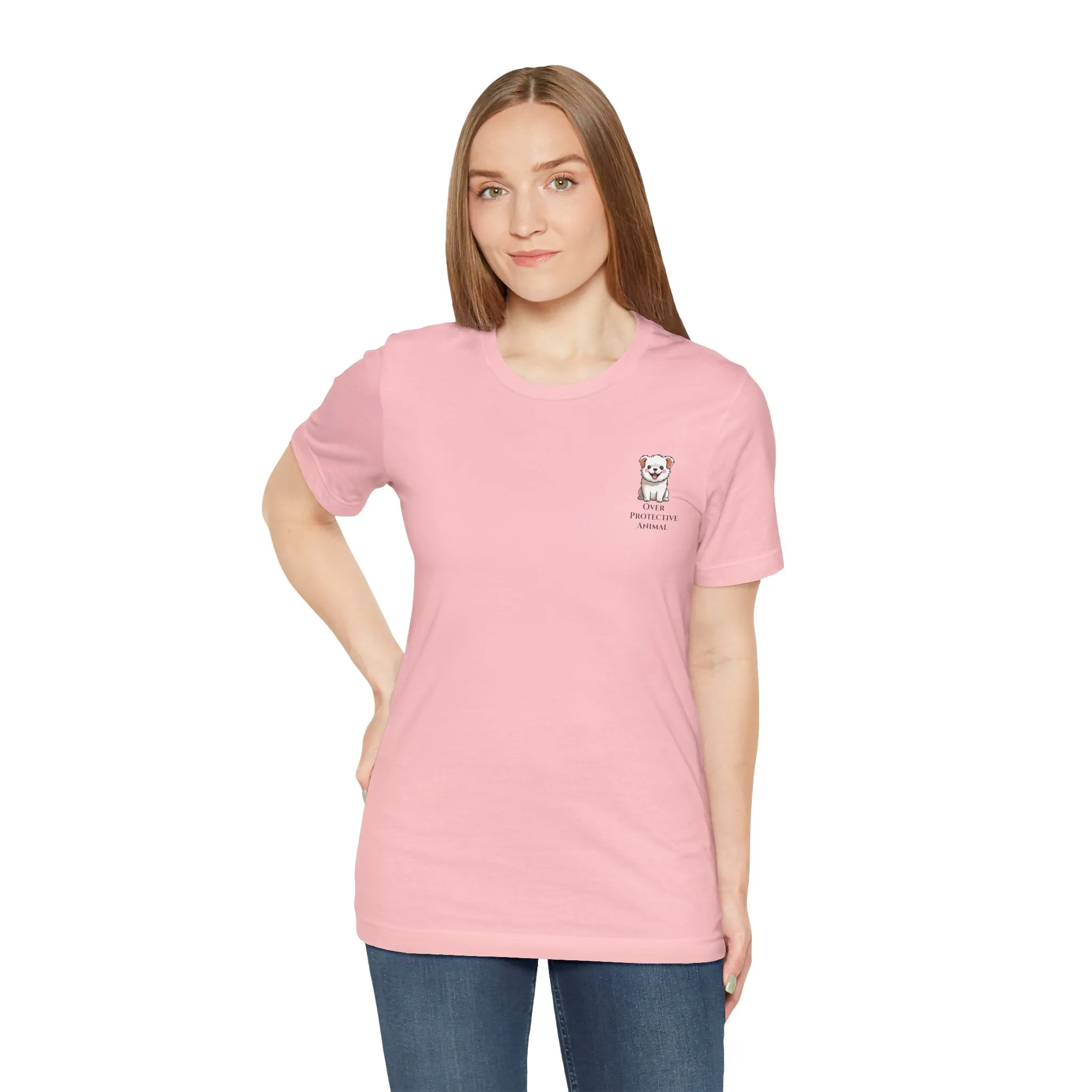 Over Protective Animal Unisex Jersey Tee - Perfect for Dog Lovers