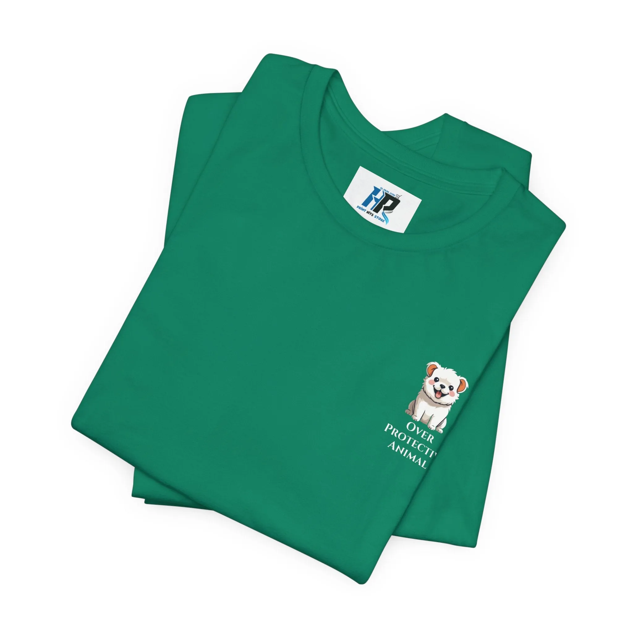 Over Protective Animal Unisex Jersey Tee - Perfect for Dog Lovers