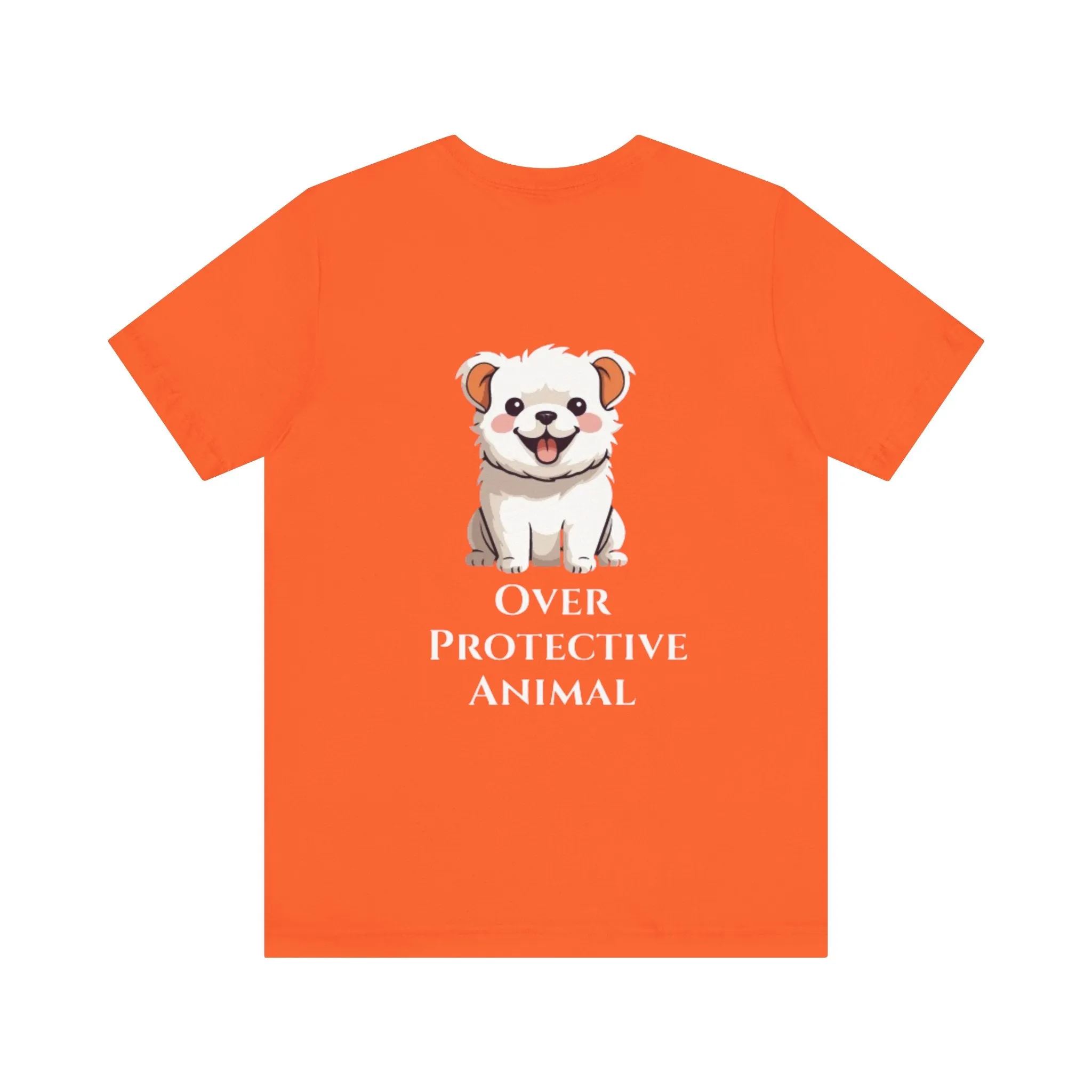 Over Protective Animal Unisex Jersey Tee - Perfect for Dog Lovers