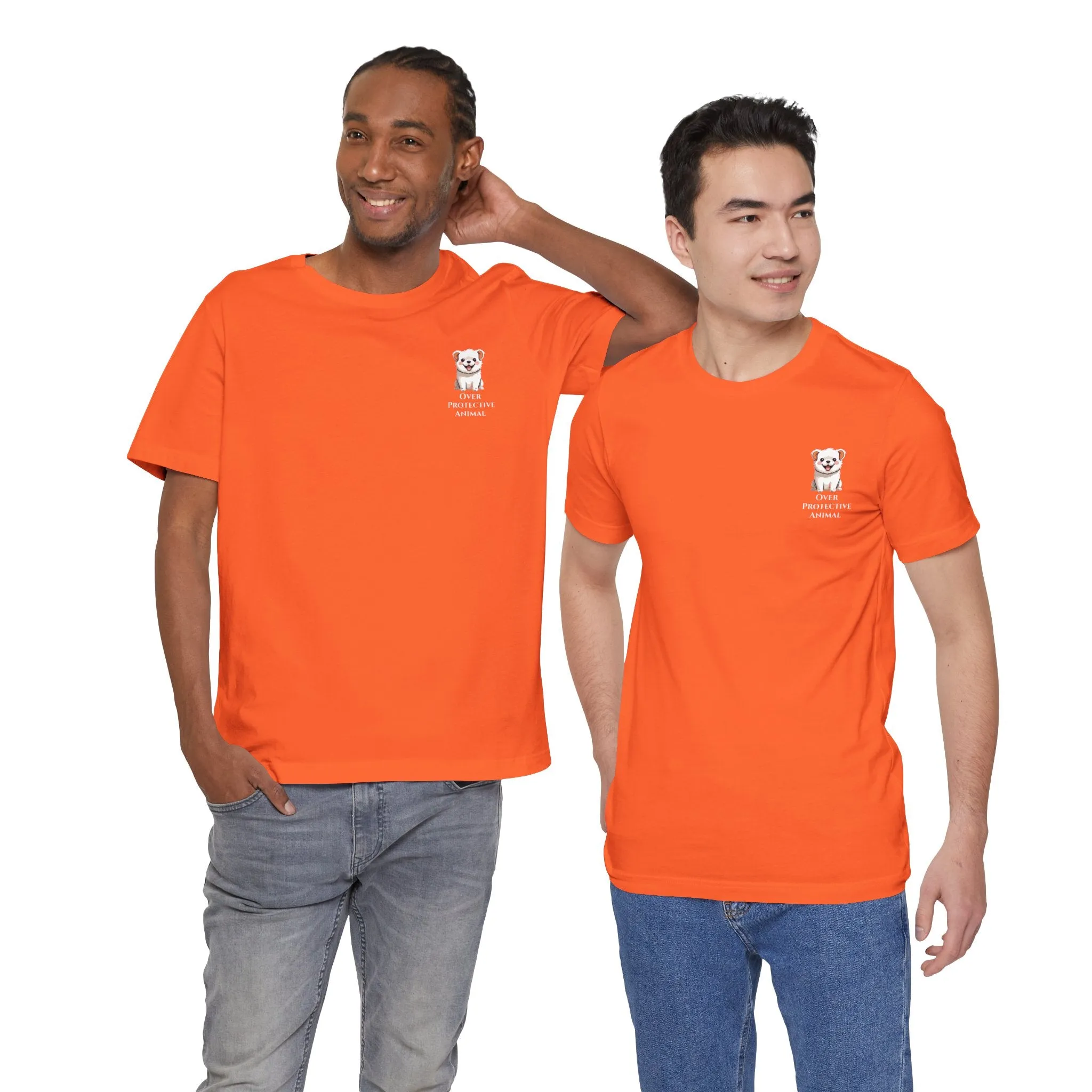 Over Protective Animal Unisex Jersey Tee - Perfect for Dog Lovers