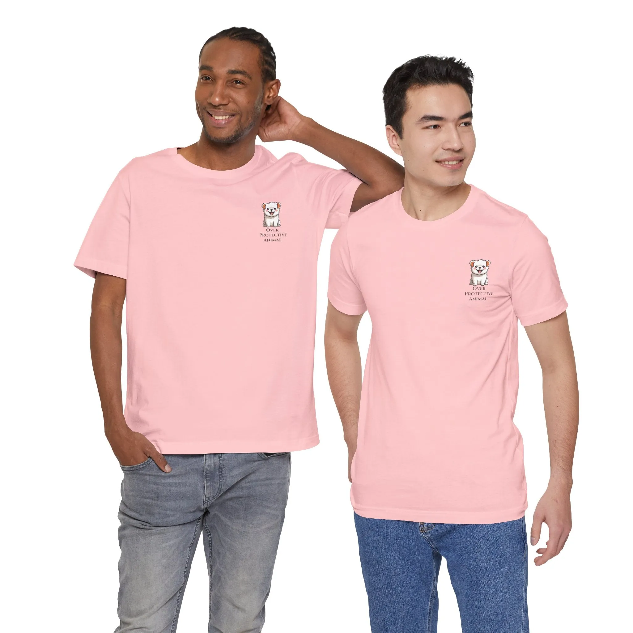 Over Protective Animal Unisex Jersey Tee - Perfect for Dog Lovers