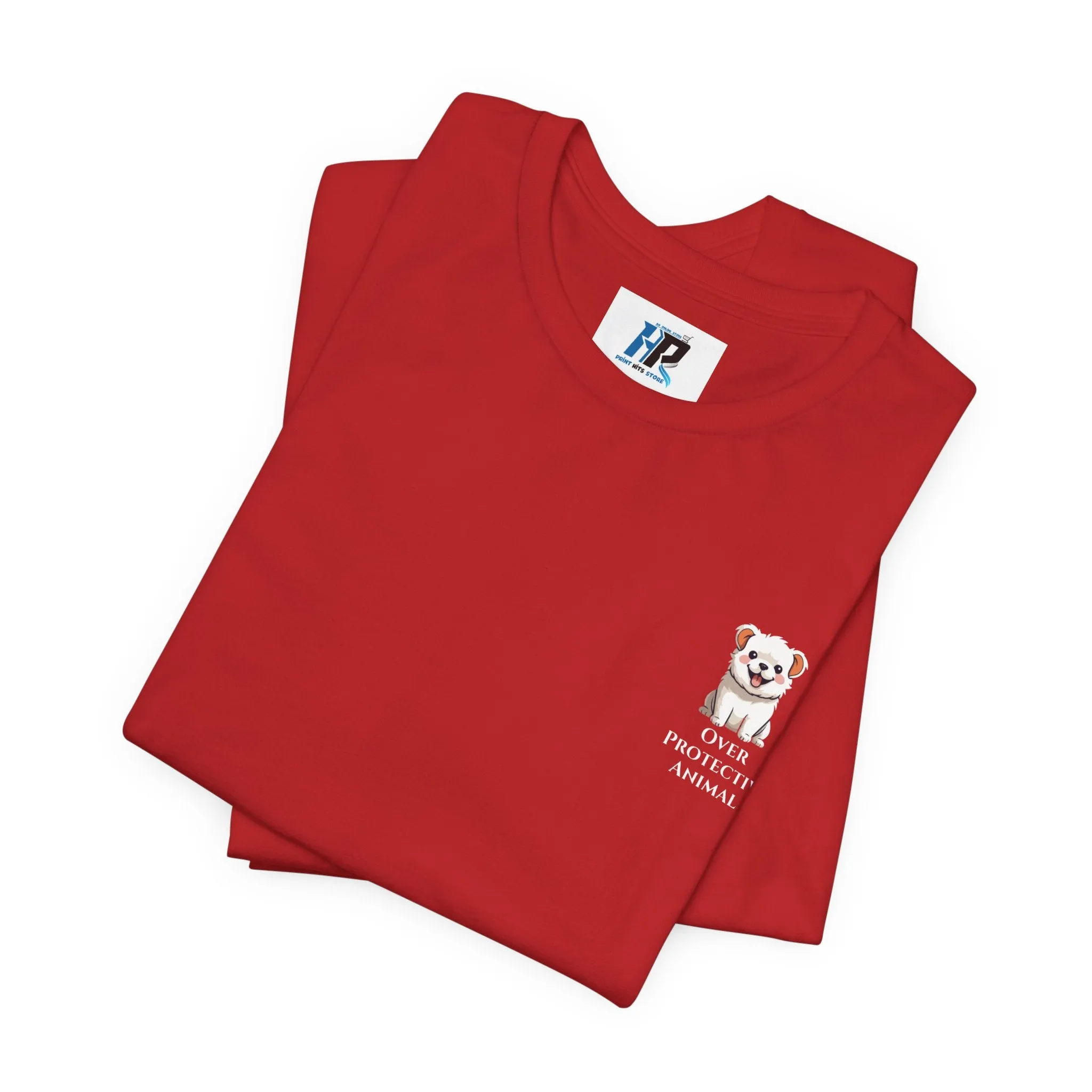Over Protective Animal Unisex Jersey Tee - Perfect for Dog Lovers