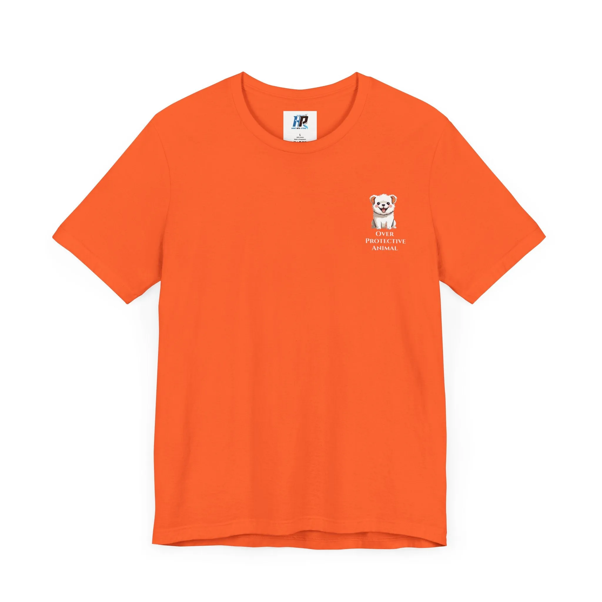 Over Protective Animal Unisex Jersey Tee - Perfect for Dog Lovers