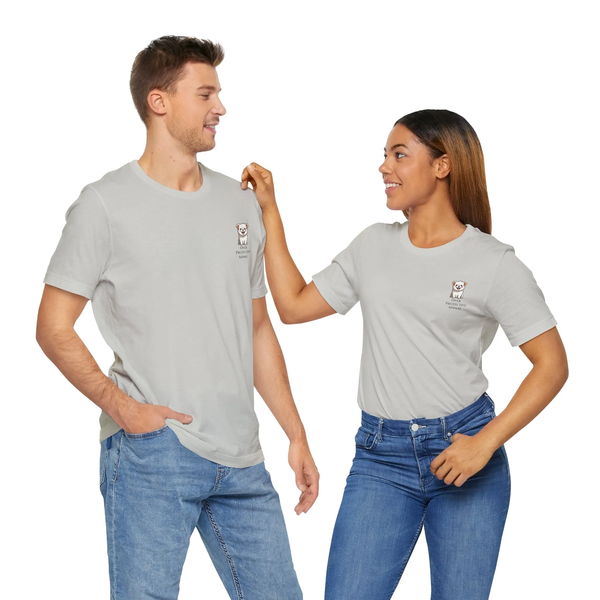 Over Protective Animal Unisex Jersey Tee - Perfect for Dog Lovers