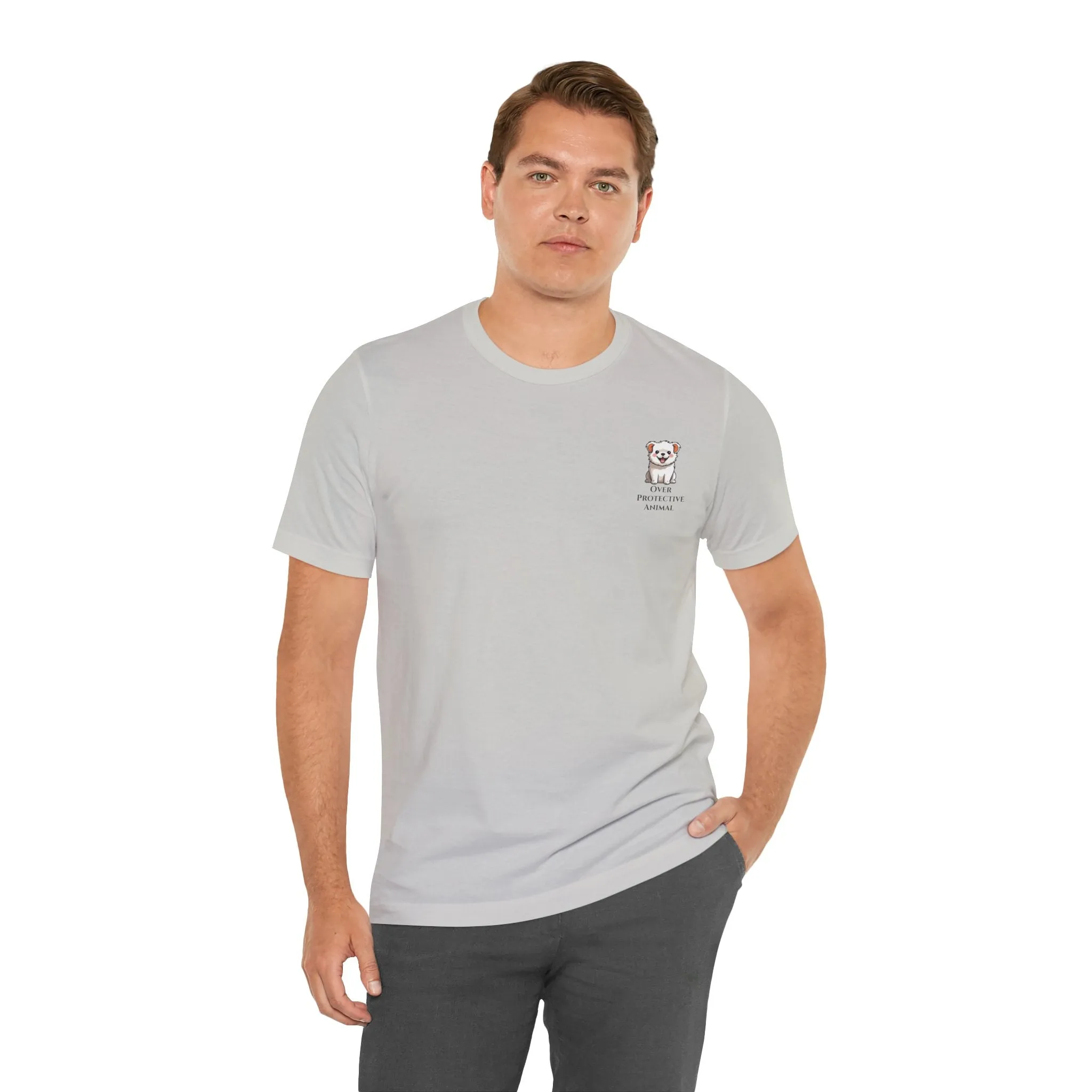 Over Protective Animal Unisex Jersey Tee - Perfect for Dog Lovers