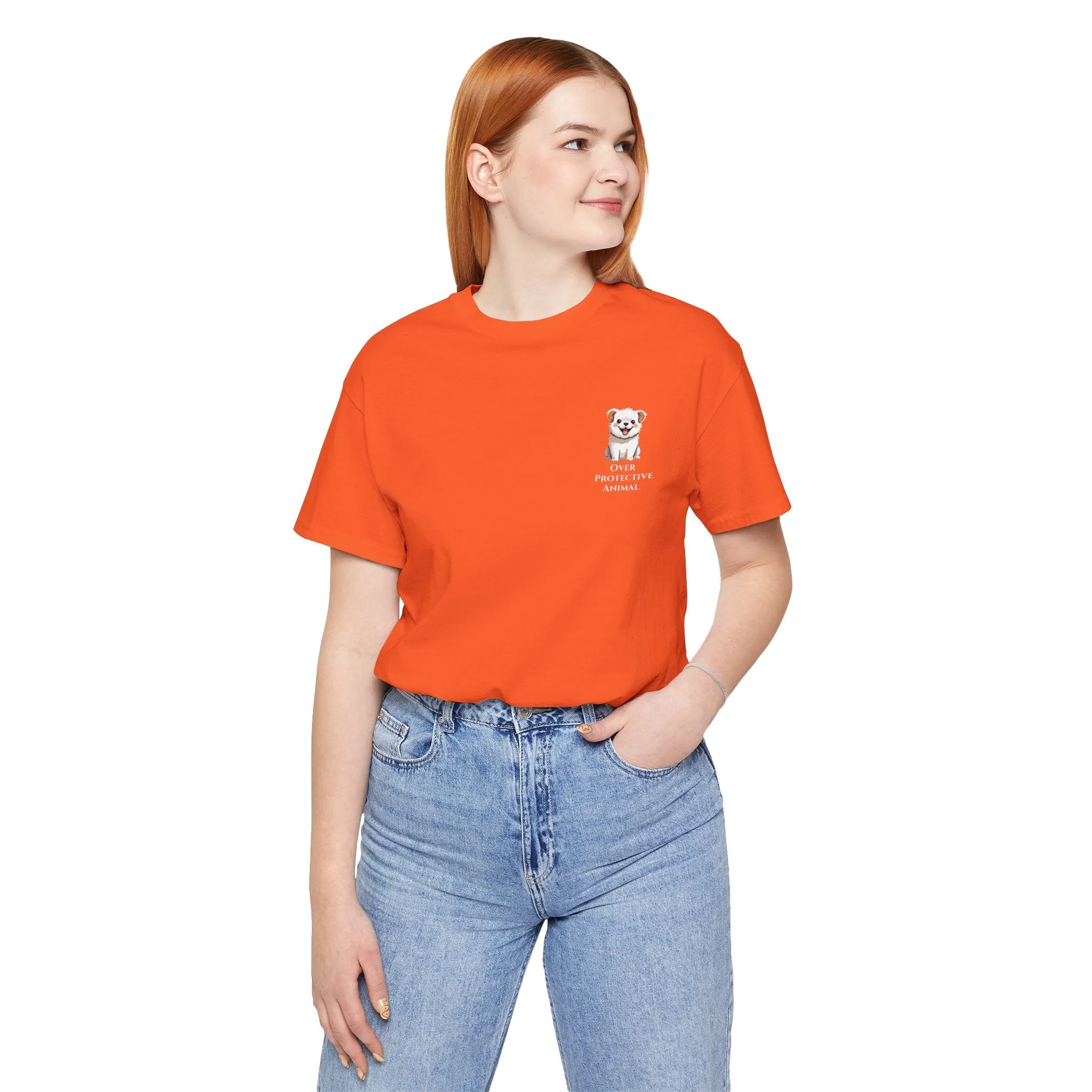 Over Protective Animal Unisex Jersey Tee - Perfect for Dog Lovers