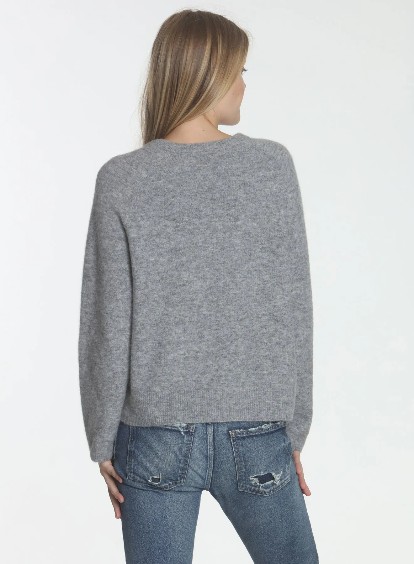 Peace Cozy Crew - Grey