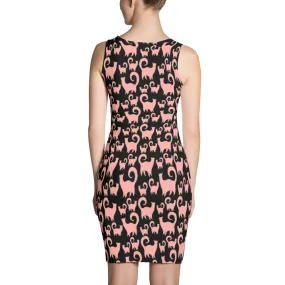 PINK KITTY Sublimation Cut & Sew Dress