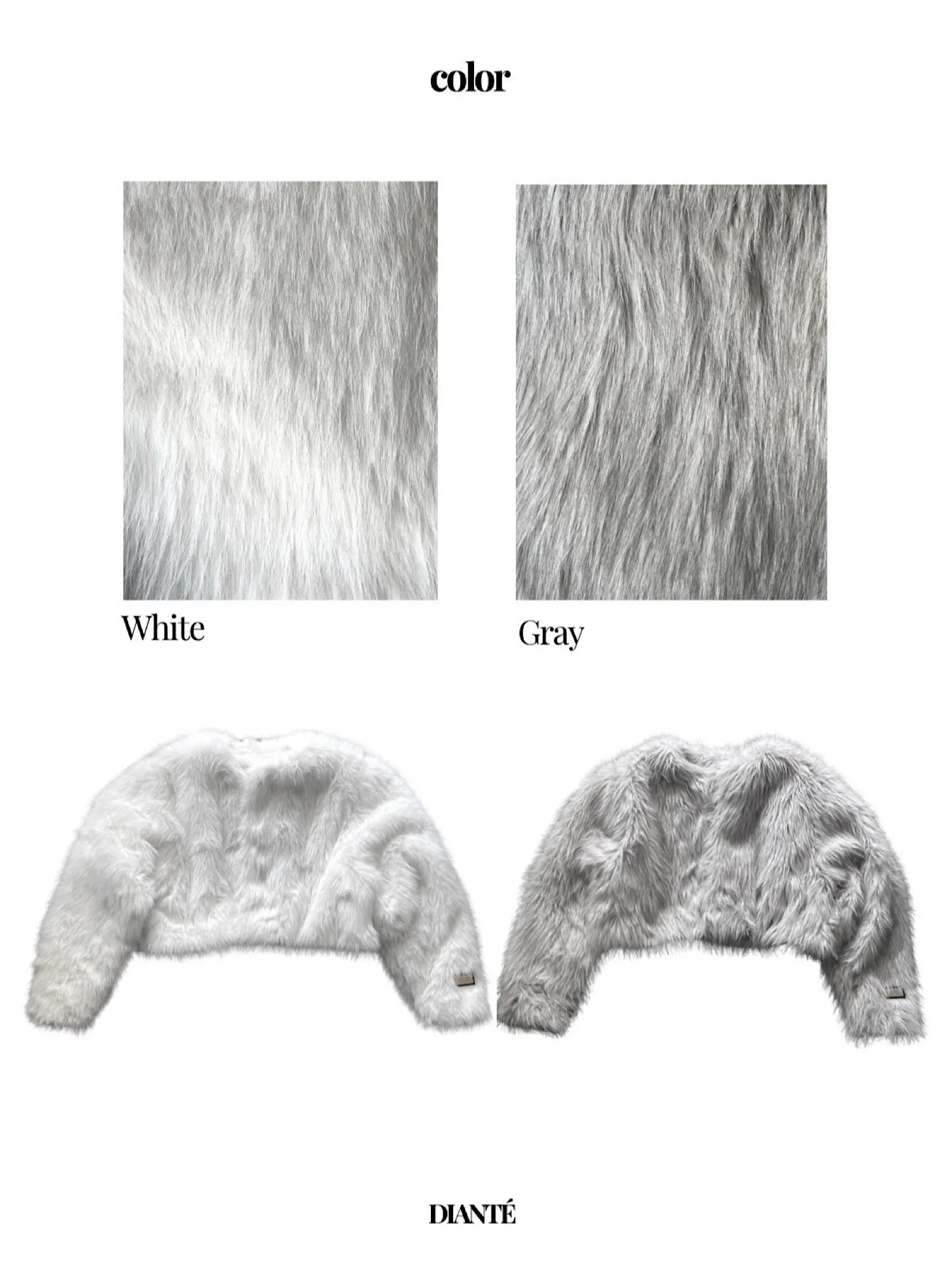 Premium eco fur jacket