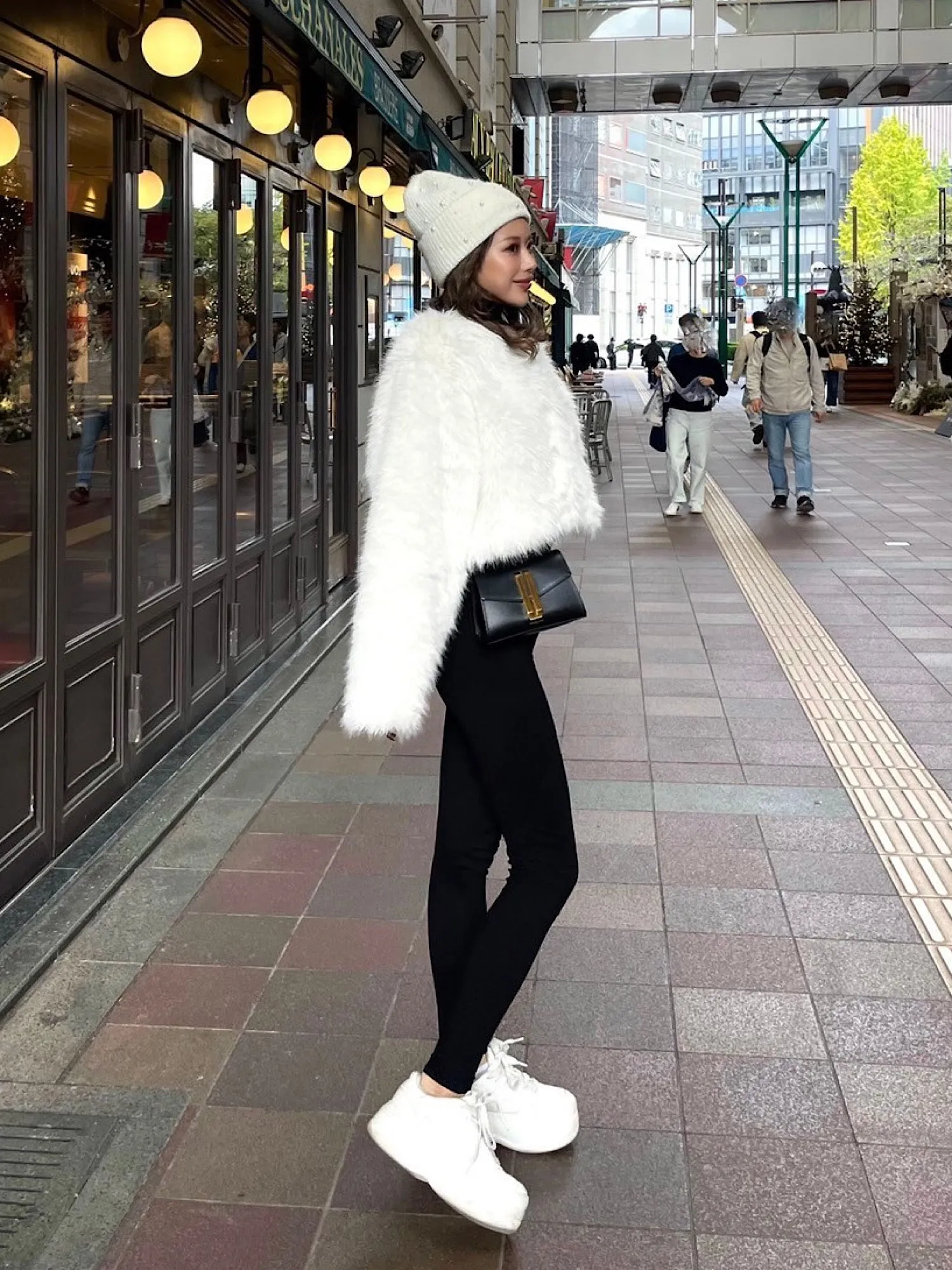 Premium eco fur jacket