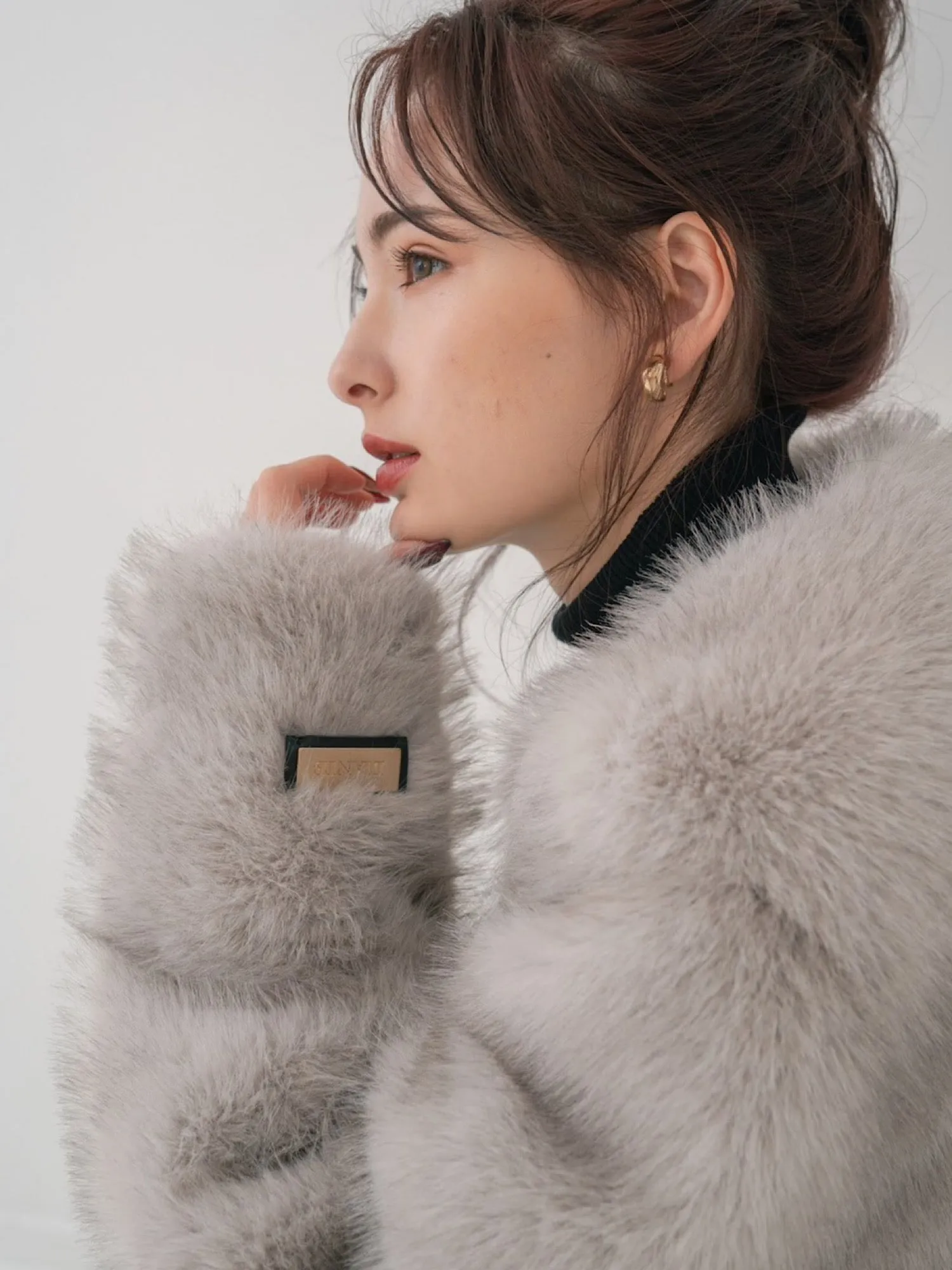 Premium eco fur jacket