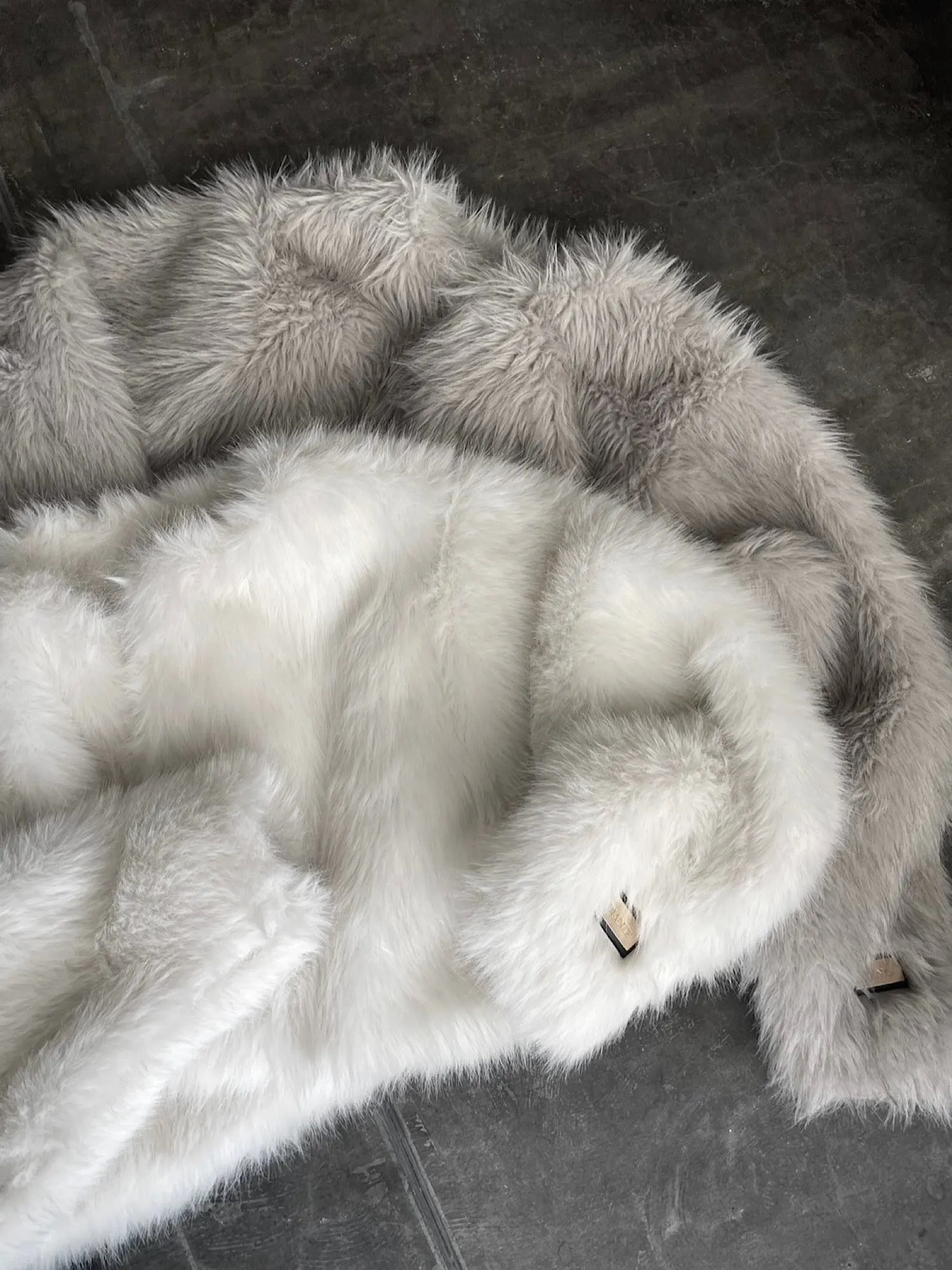 Premium eco fur jacket