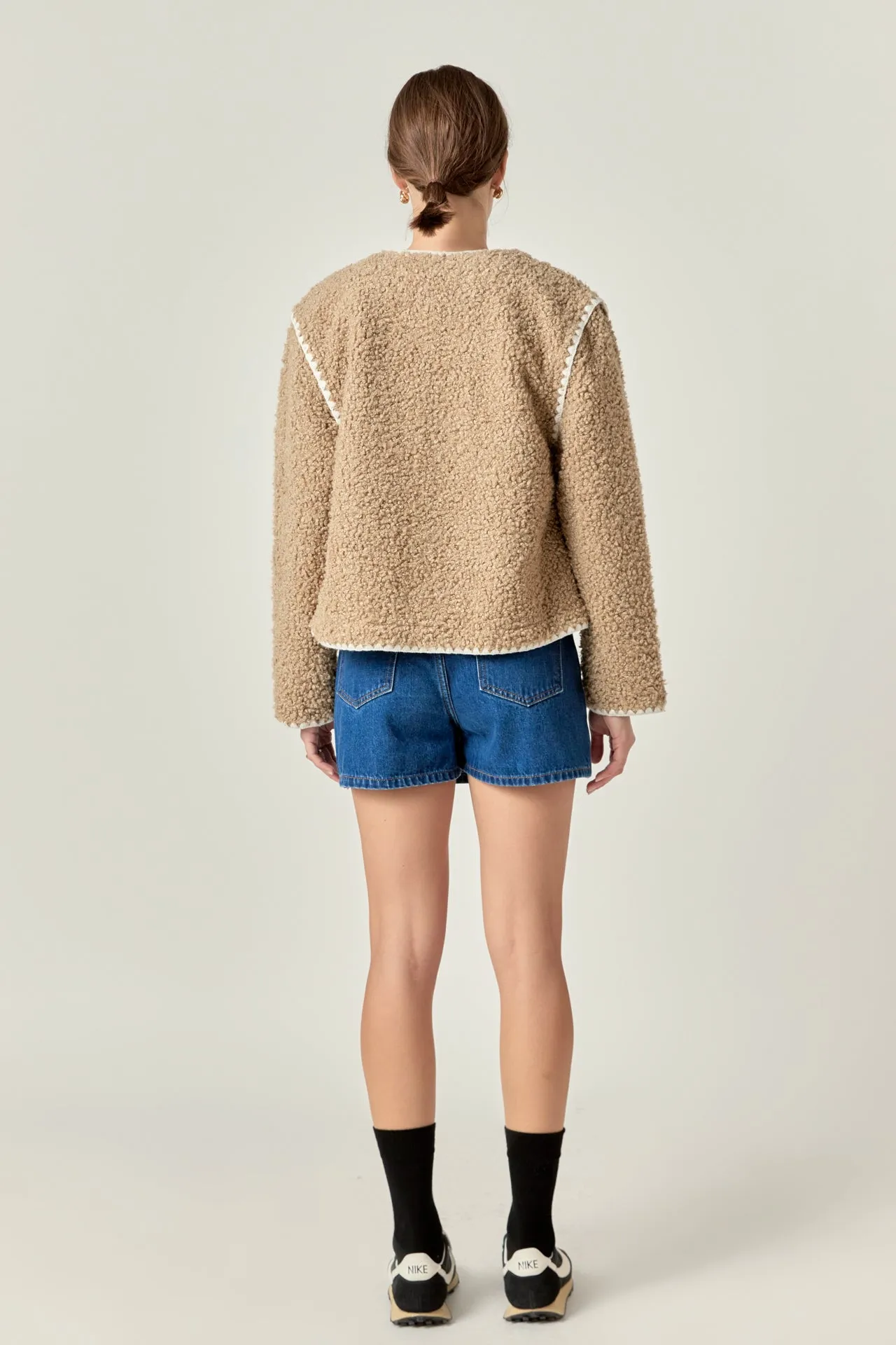 Premium Faux Shearling Jacket