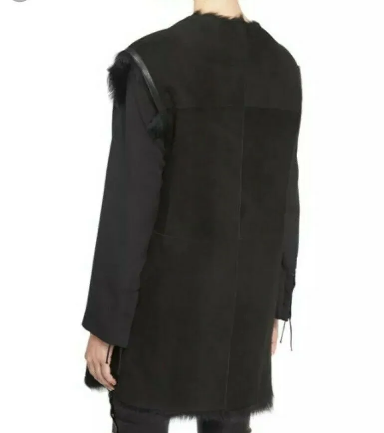 Reversible Fur Vest - S