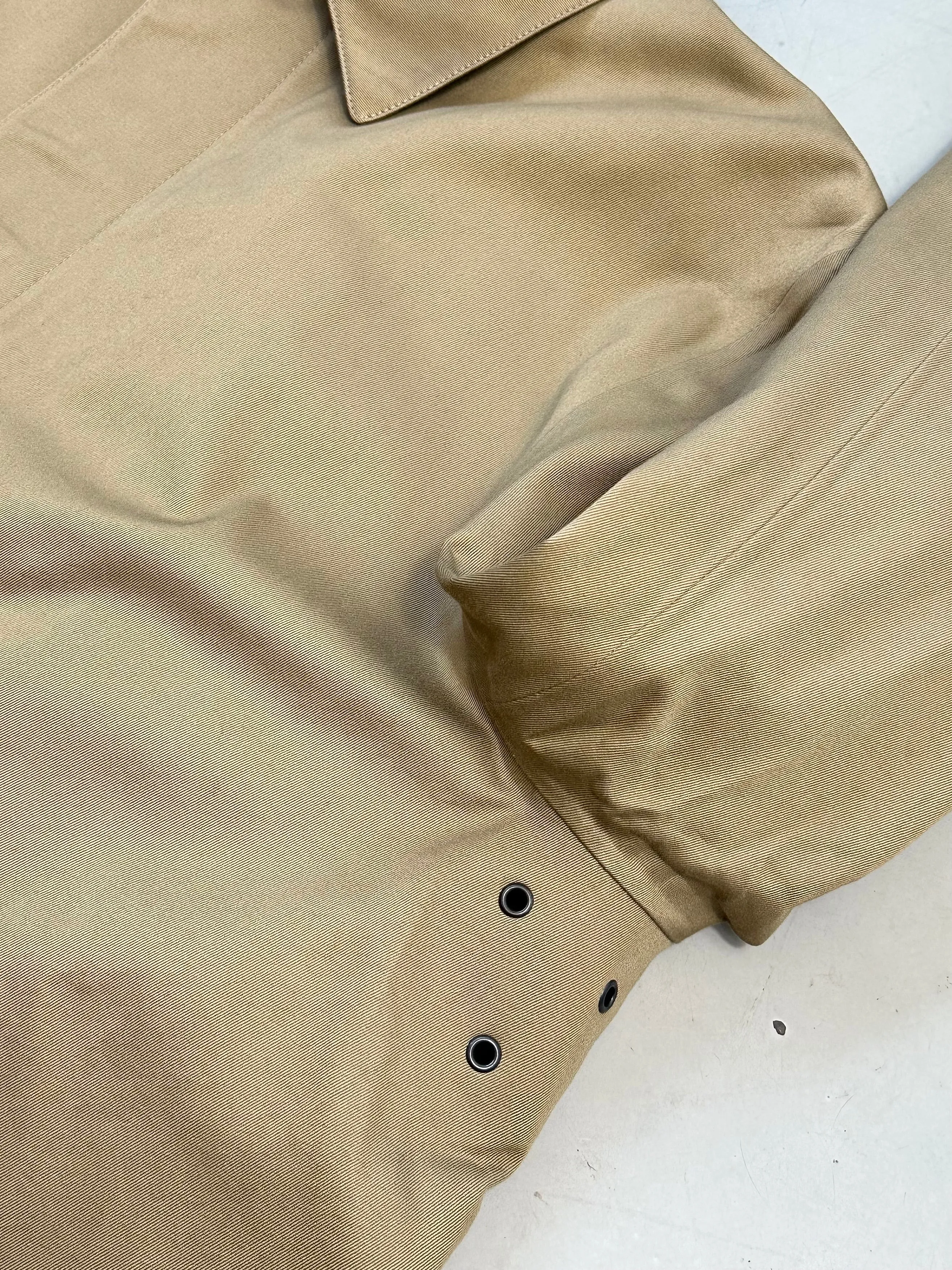 Saint Laurent x Mackintosh Leopard Lined Coat