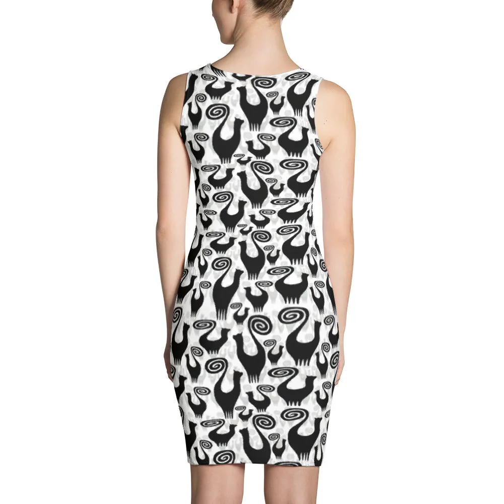 SNOOTY SCATTER Sublimation Cut & Sew Dress