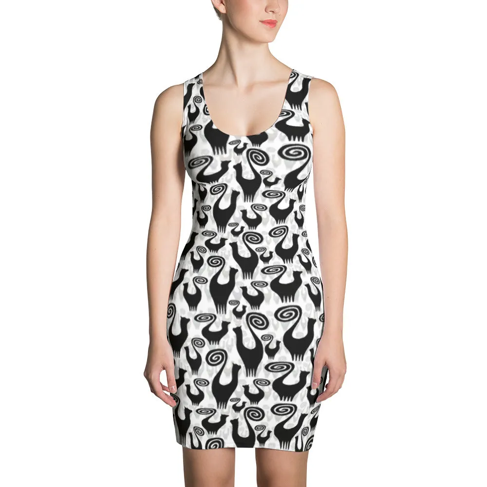 SNOOTY SCATTER Sublimation Cut & Sew Dress