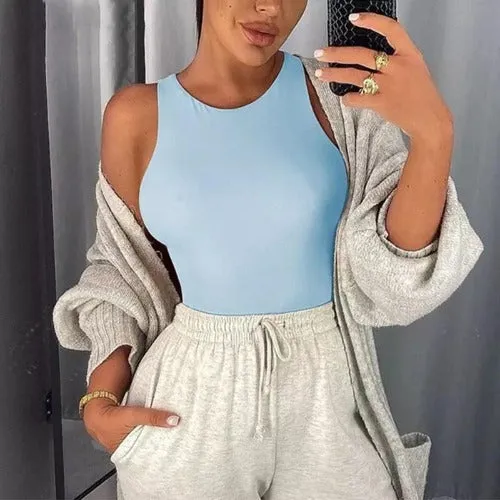 Solid Tank Bodysuit