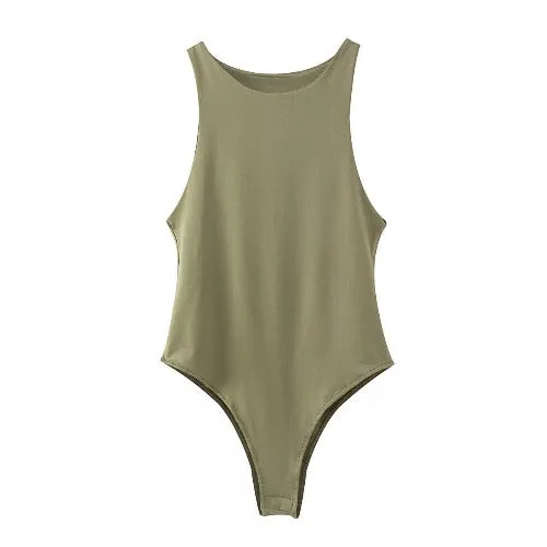 Solid Tank Bodysuit