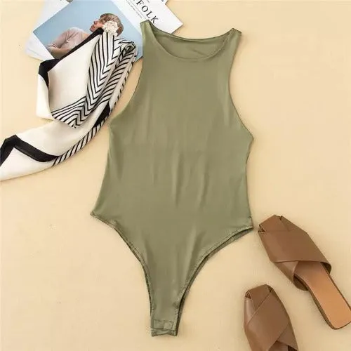 Solid Tank Bodysuit