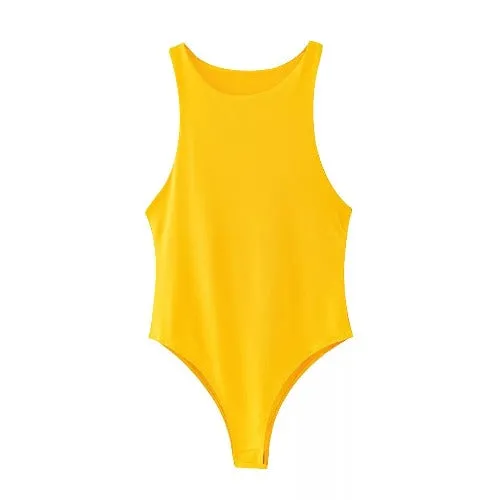 Solid Tank Bodysuit