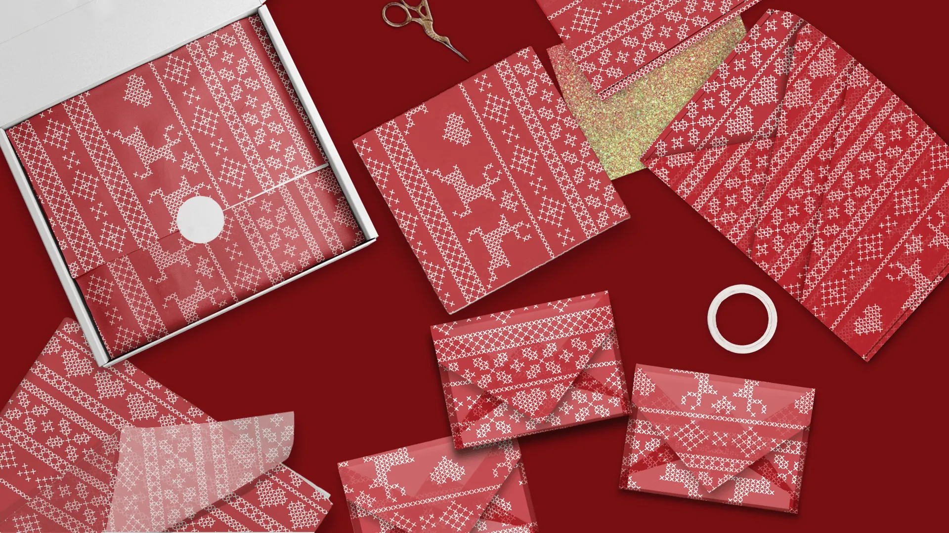 Ugly Sweater Tissue Paper