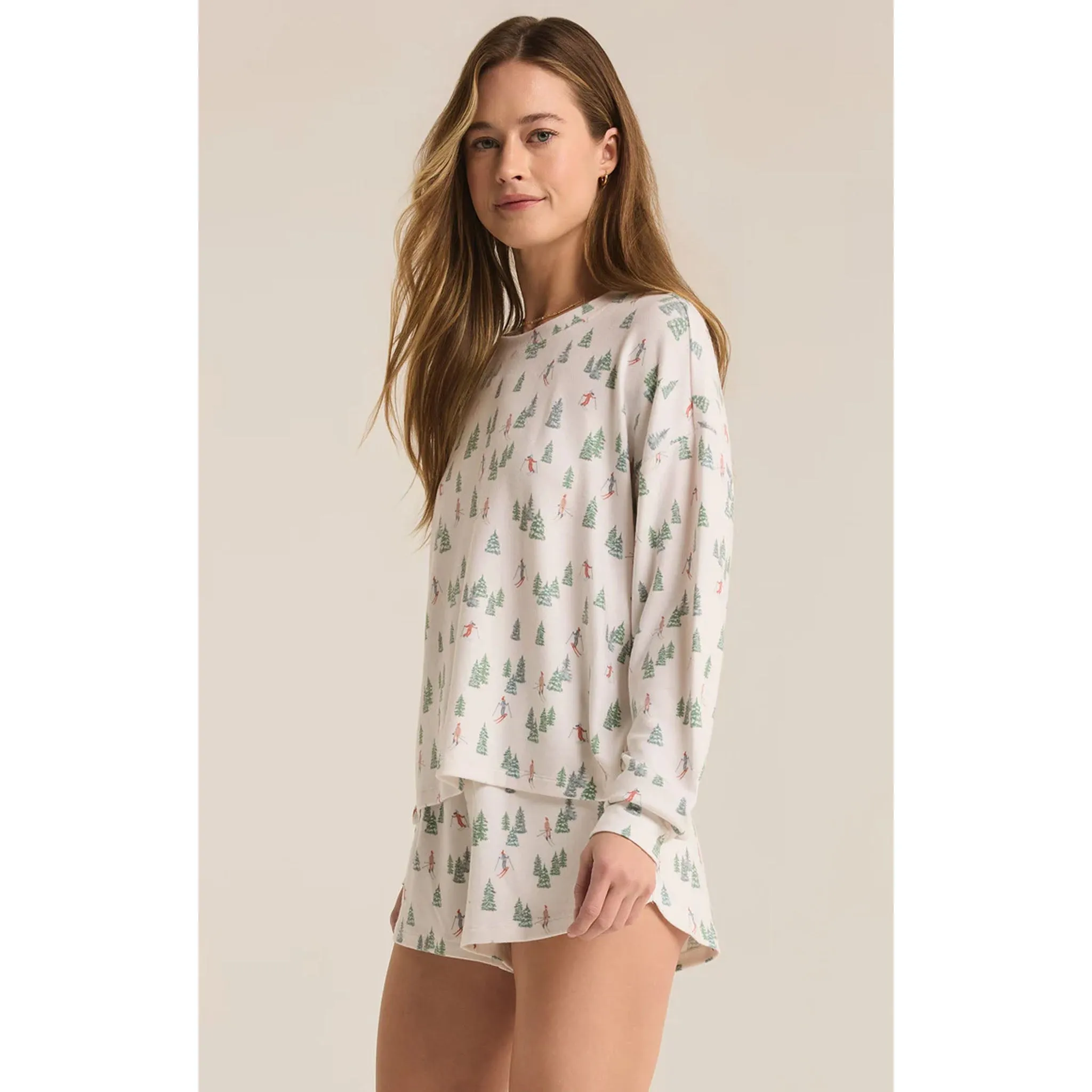 Z Supply Alpine Long Sleeve in Noble Fir